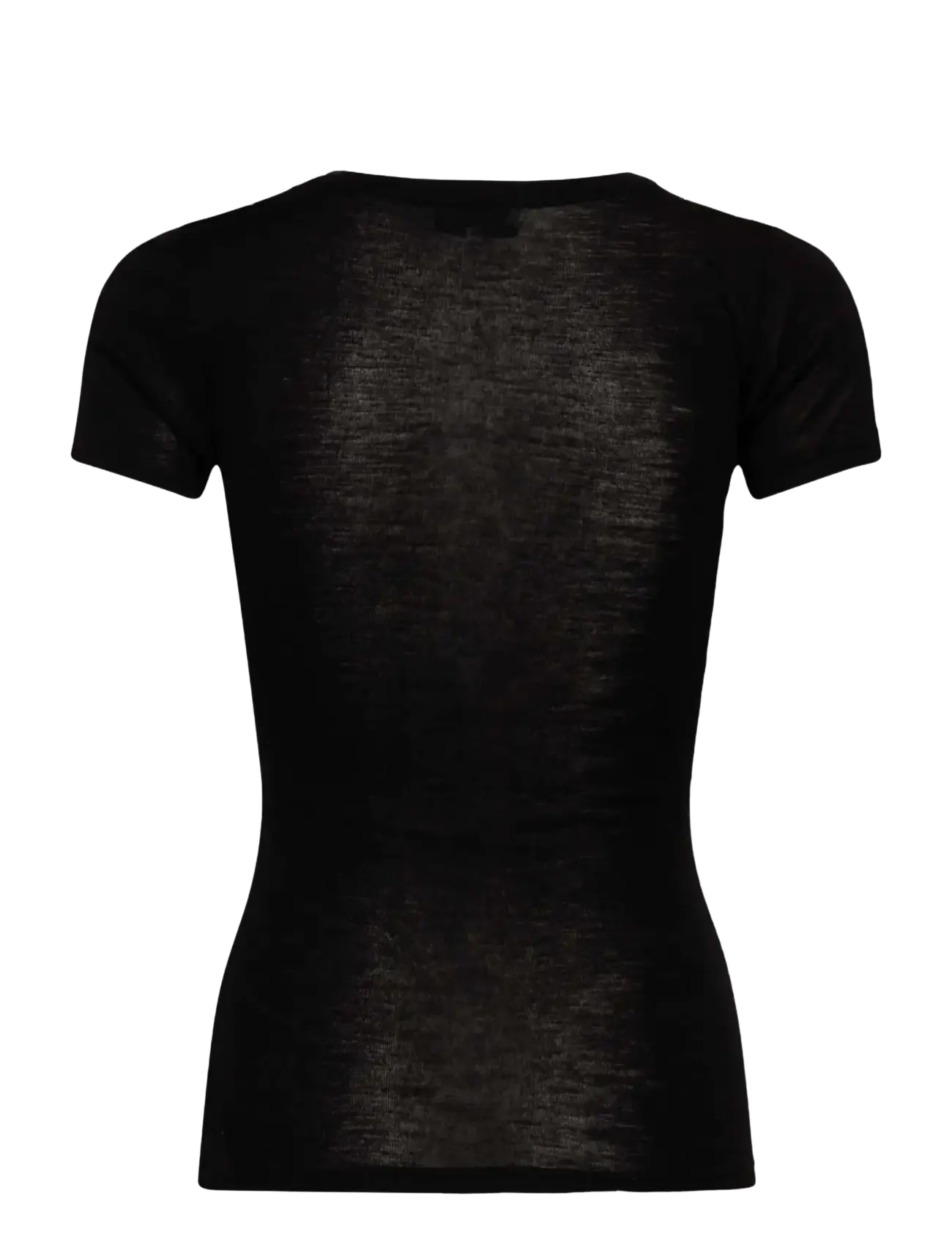 Rosemunde - RWSara Cashmere Blend Capsleeve T-shirt - kaschmir - black - 1
