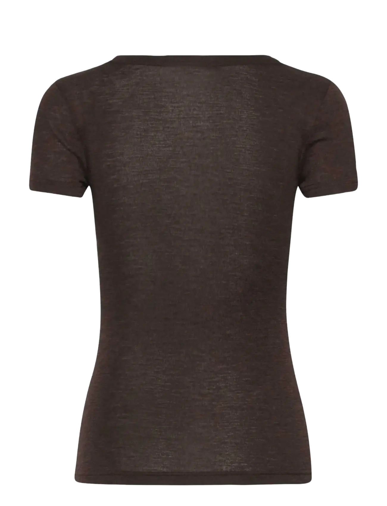Rosemunde - RWSara Cashmere Blend Capsleeve T-shirt - kaschmir - mole melange - 2