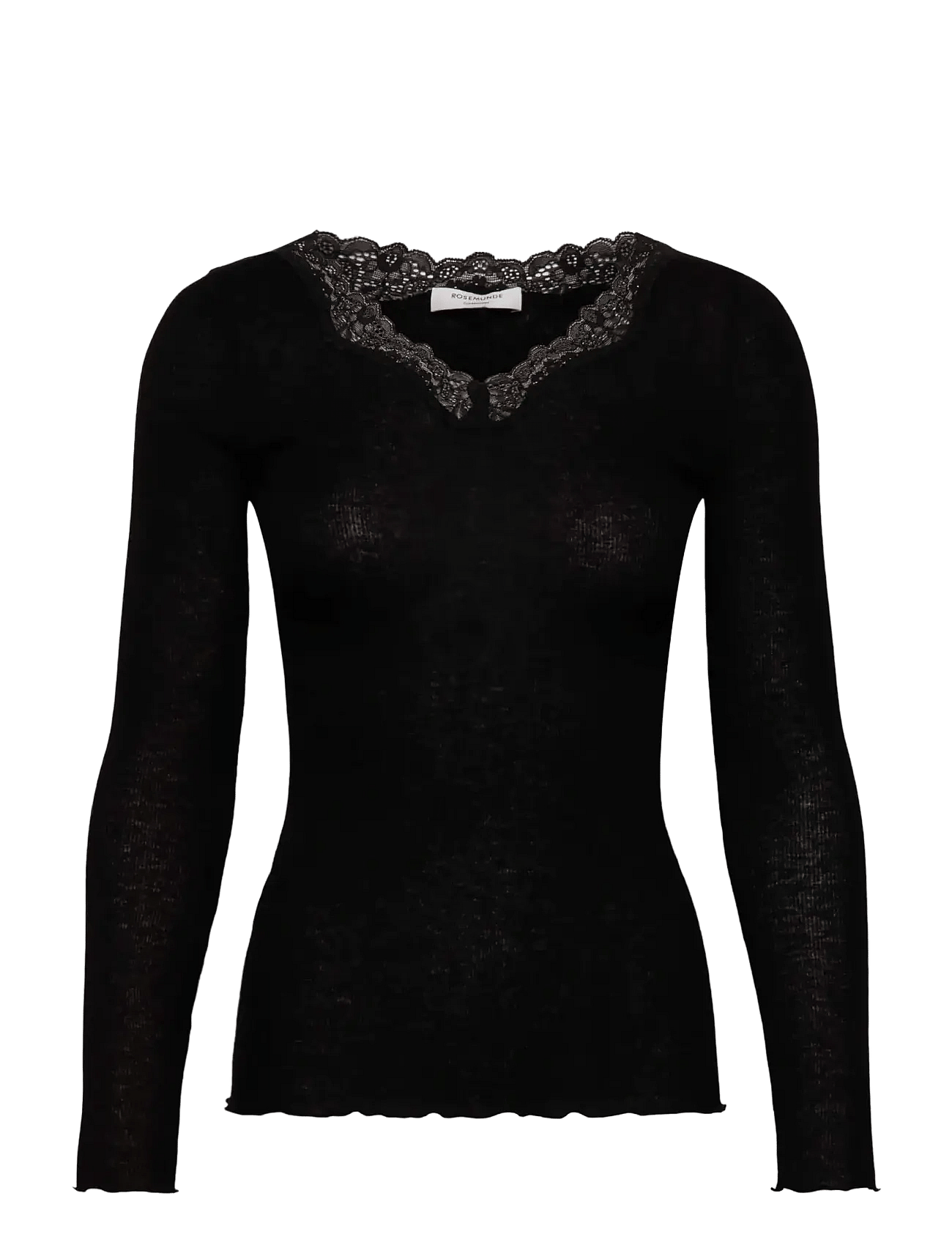Rosemunde - Rwburlington Wool Ls V-Neck