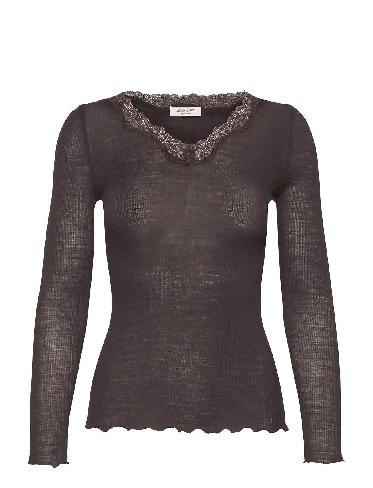 Rosemunde - Rwburlington Wool Ls V-Neck