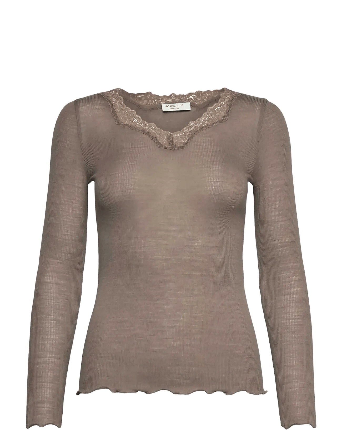 Rosemunde - Rwburlington Wool Ls V-Neck