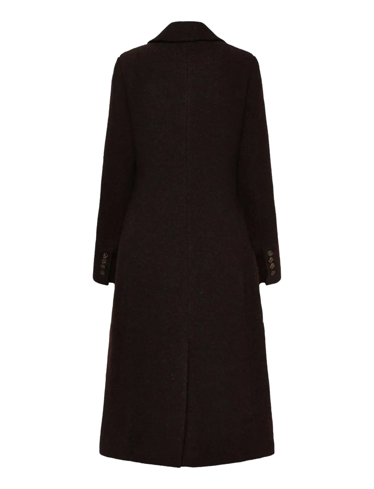 Rosemunde - RWLevi Long Coat - mäntel - mole w/ black stripe - 2