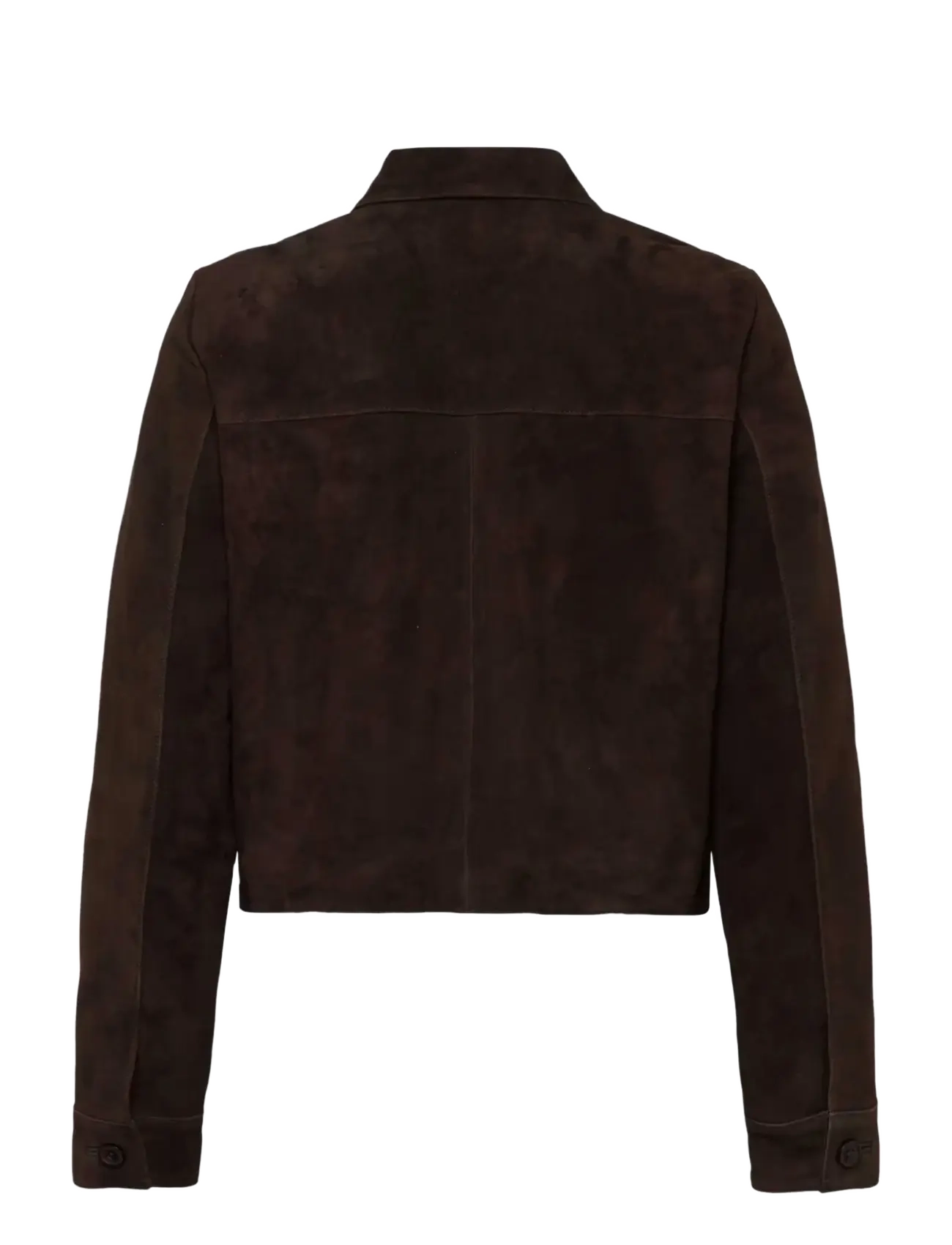 Rosemunde - RWNellie Suede LS  Jacket - kevadjoped - mole - 2