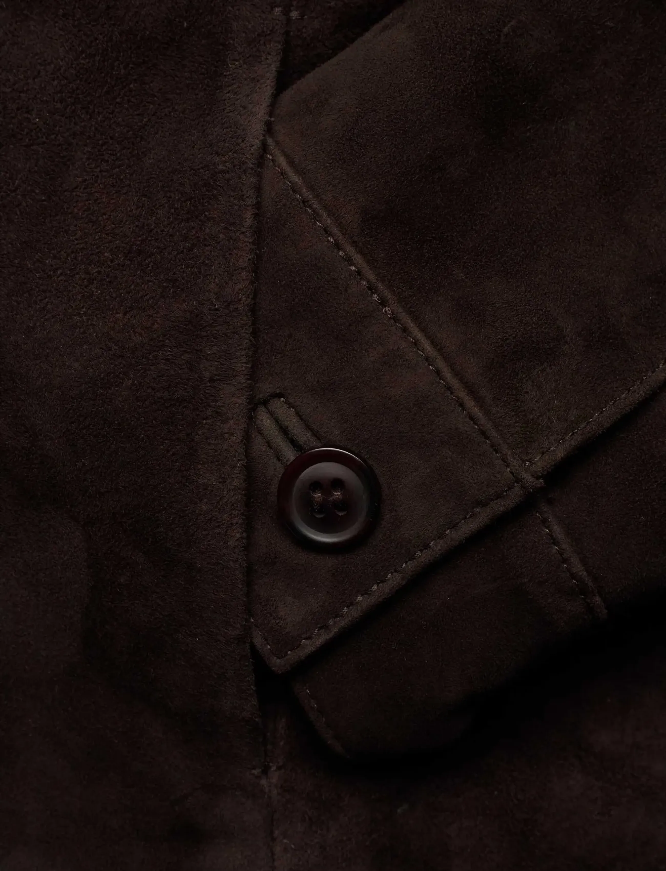 Rosemunde - RWNellie Suede LS  Jacket - kevadjoped - mole - 5
