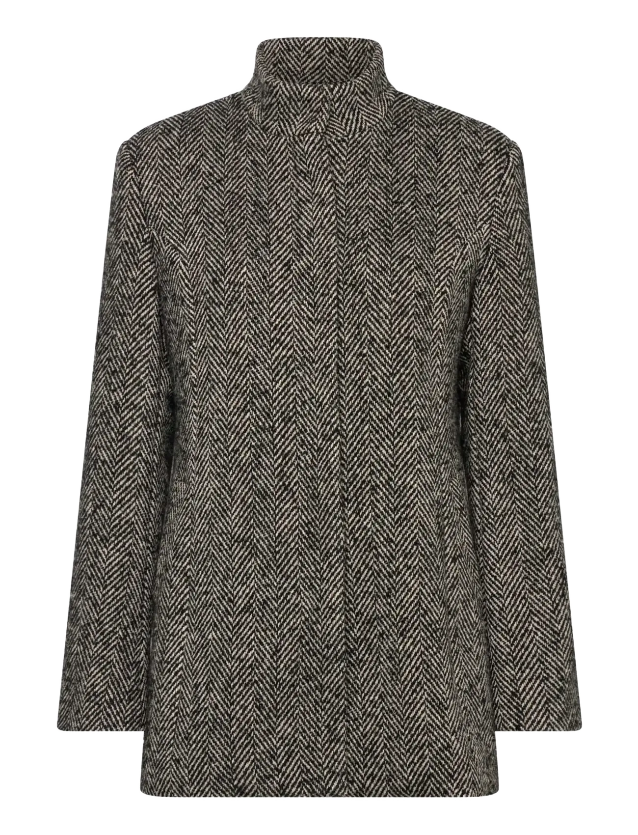 Rosemunde - RWLevi LS Jacket - black w/ ivory stripe - 1