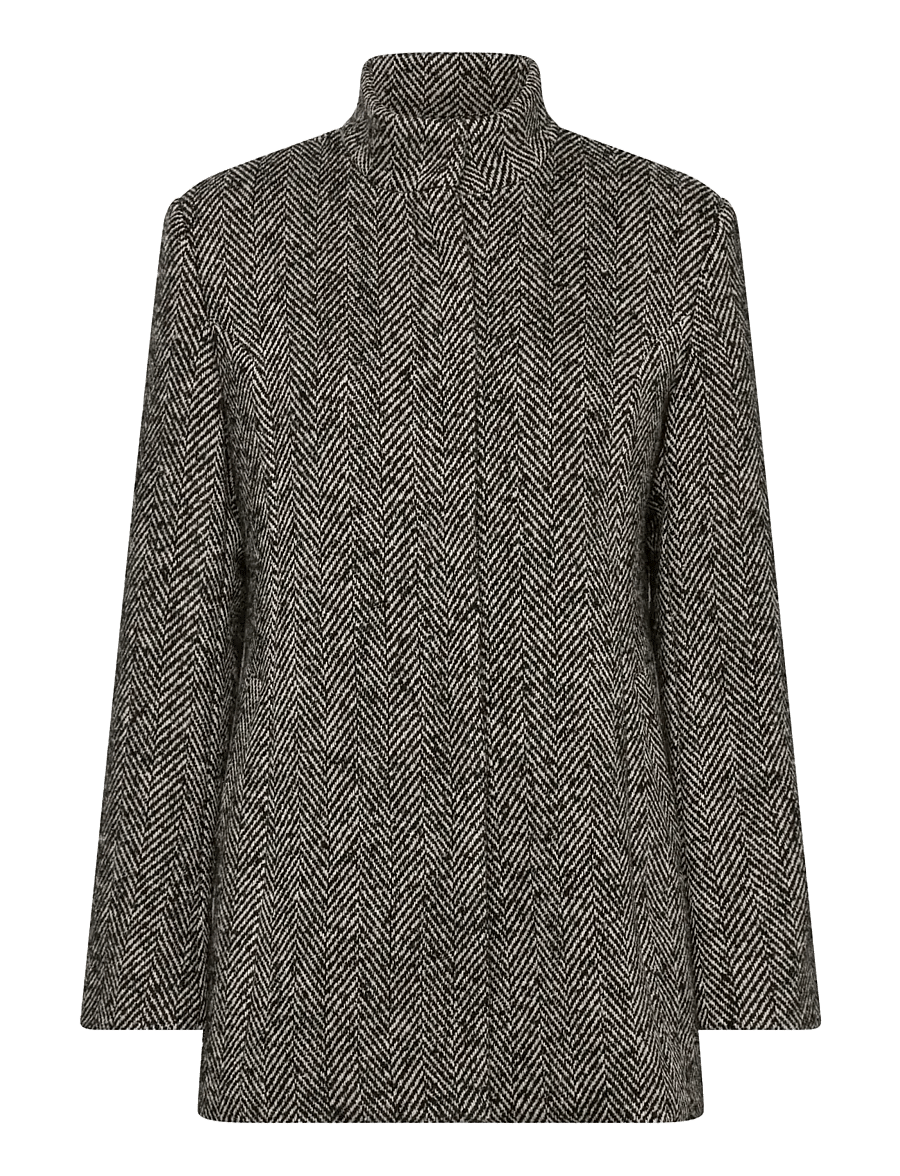 Rosemunde - RWLevi LS Jacket - black w/ ivory stripe - 1