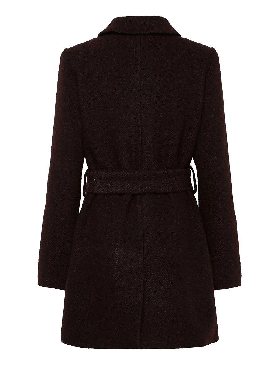 Rosemunde - RWLevi Belt Jacket - mole w/ black stripe - 1