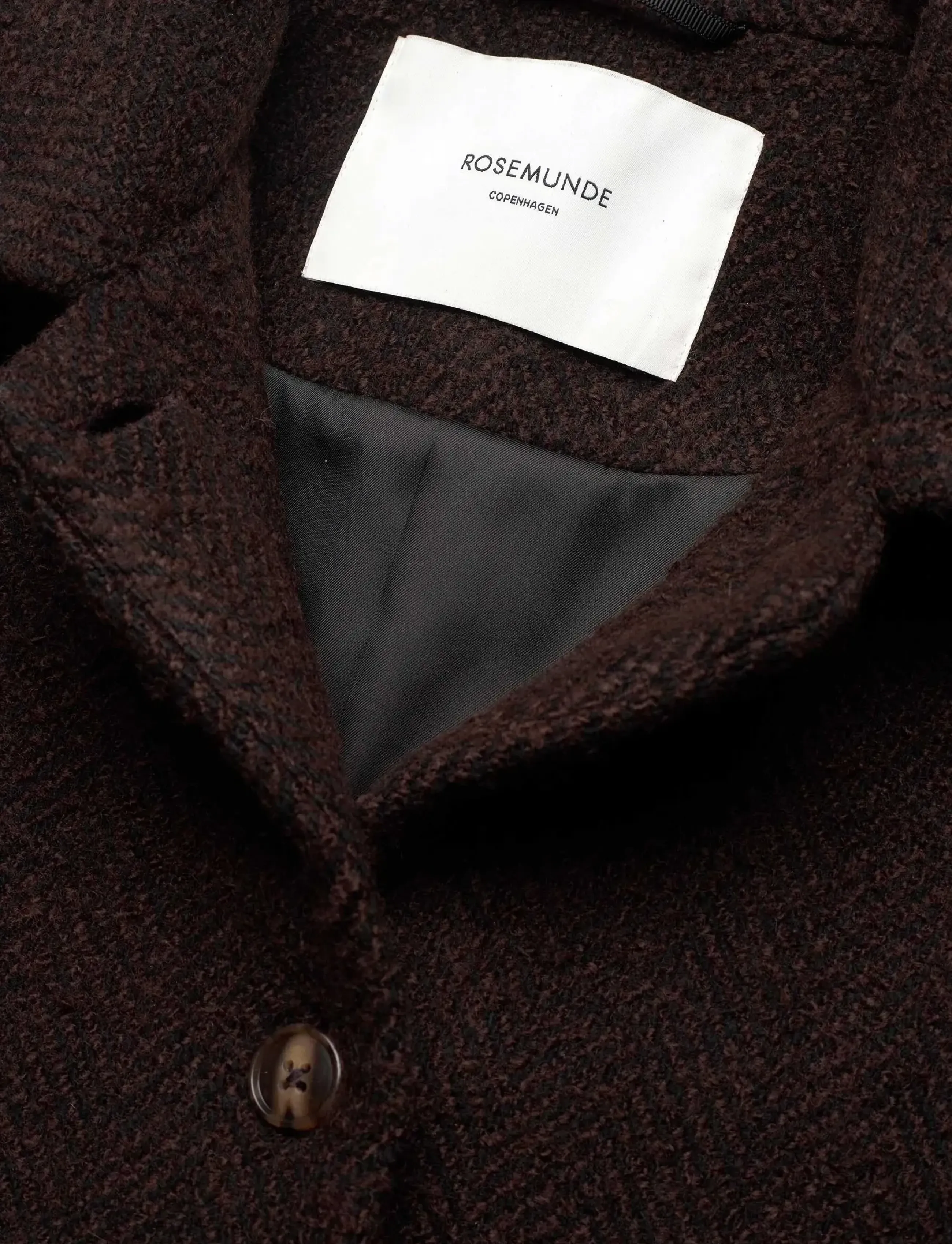 Rosemunde - RWLevi Belt Jacket - mole w/ black stripe - 2