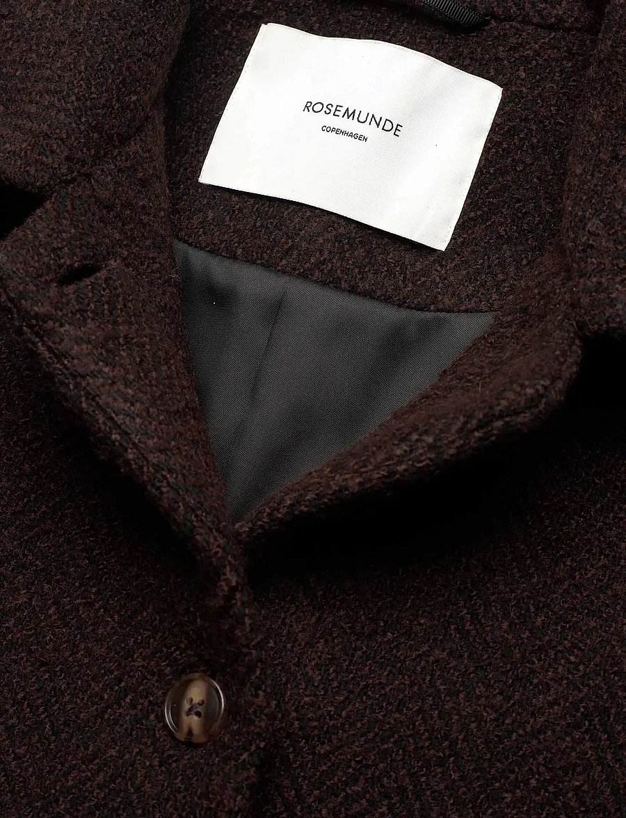 Rosemunde - RWLevi Belt Jacket - mole w/ black stripe - 2