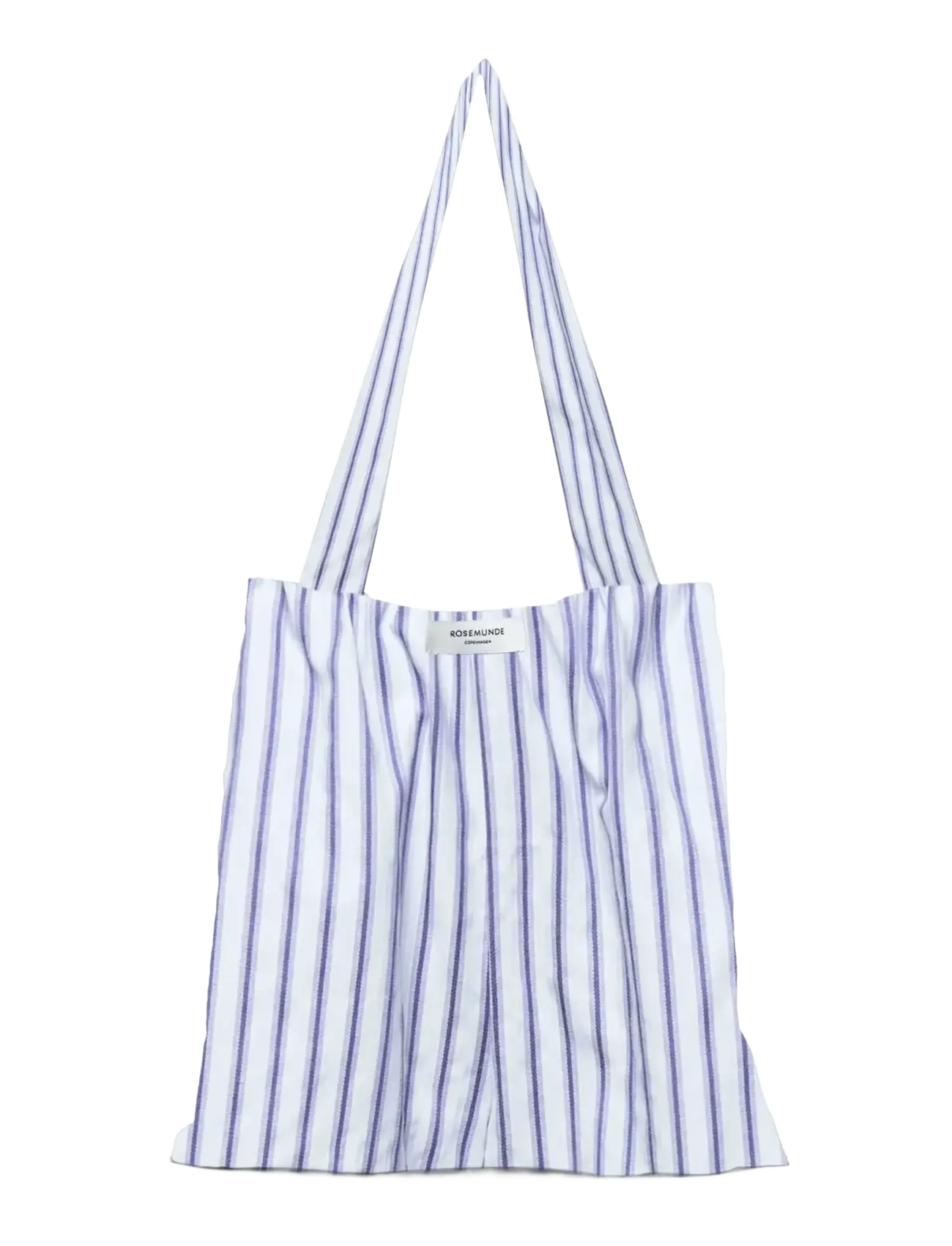 Rosemunde RBUlla Stripe Tote Bag - Vardagsstil - BABY BLUE STRIPE / blue