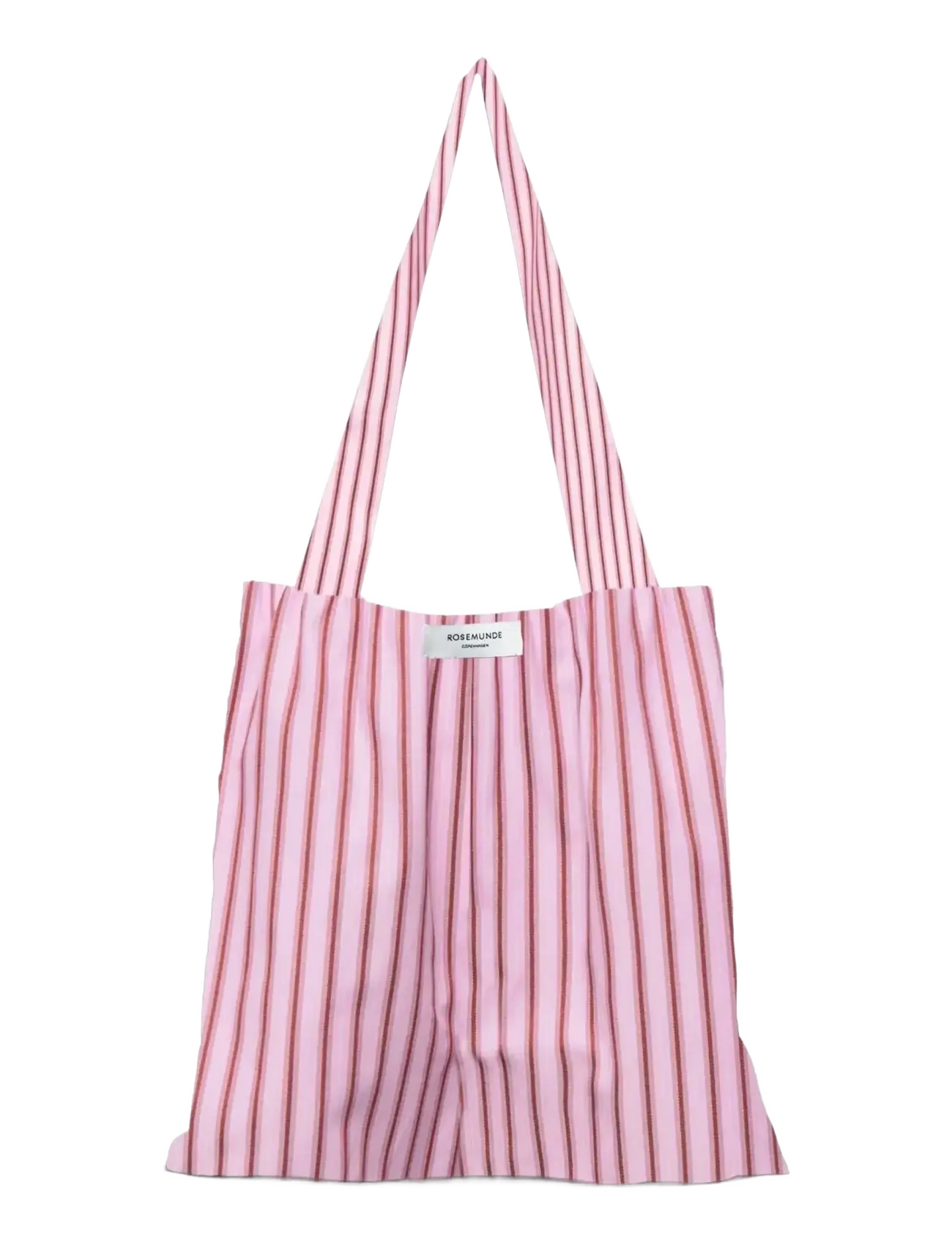 Rosemunde RBUlla Stripe Tote Bag - Tasker - PINK STRIPE / pink/rose