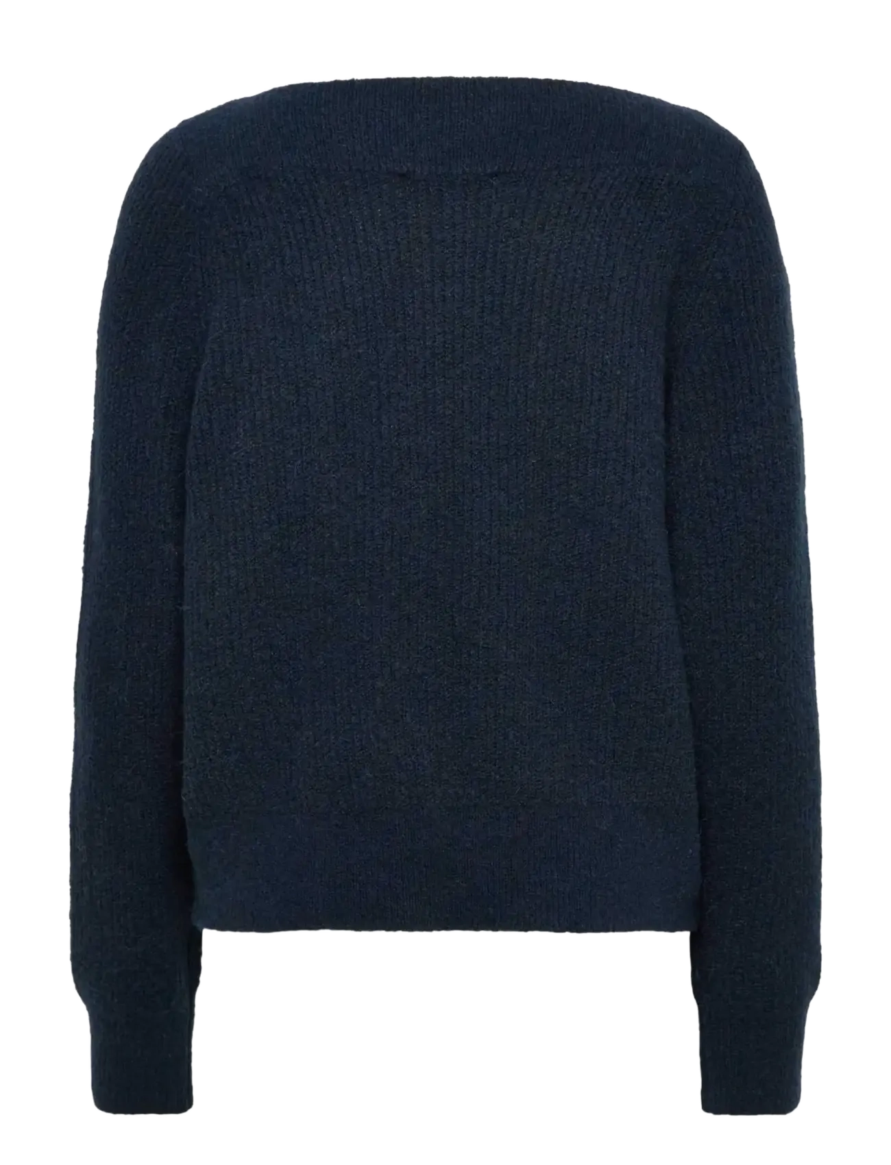 Rosemunde - RWTinker Wool Blend LS Boatneck Pullover - pullover - dark navy melange - 1