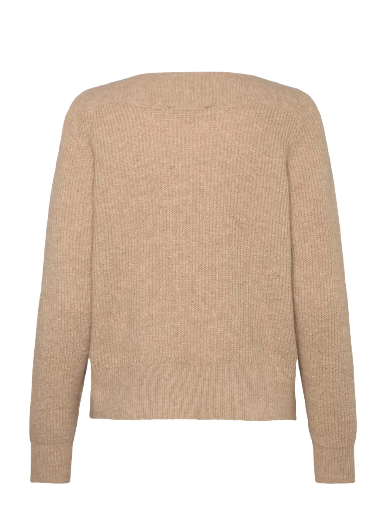 Rosemunde - RWTinker Wool Blend LS Boatneck Pullover - kampsunid - oat meal melange - 1