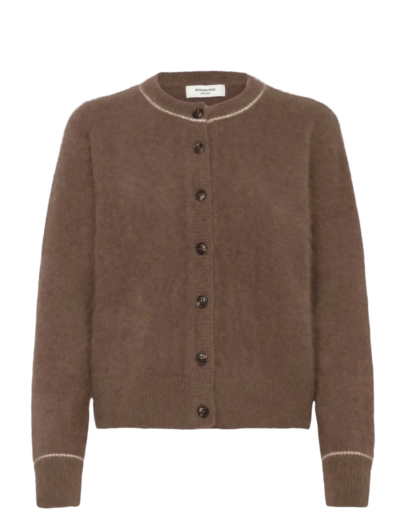 Rosemunde RWFoxy LS Cardigan - Kleidung - WALNUT / brown