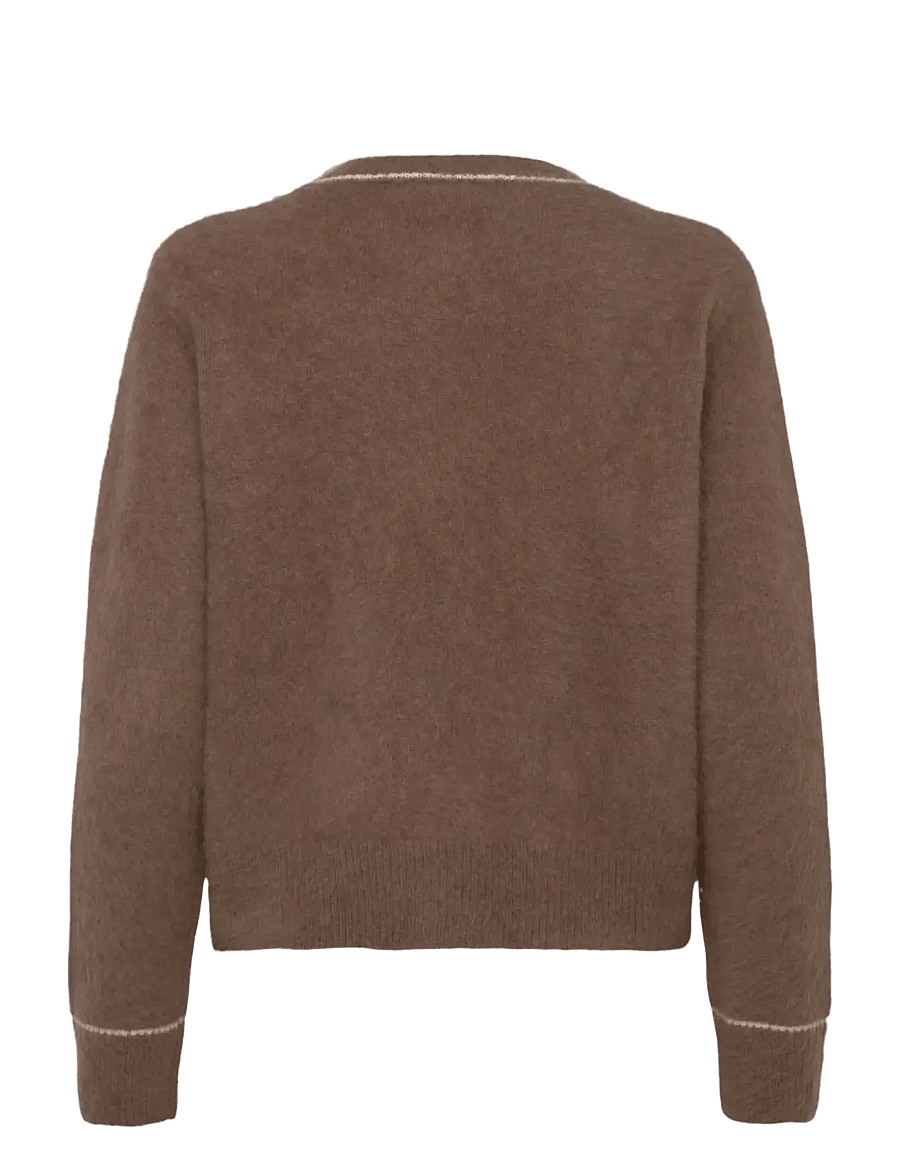 Rosemunde - RWFoxy LS Cardigan - walnut - 2