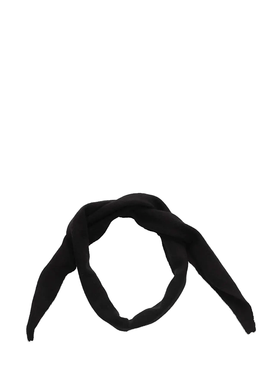 Rosemunde - RWLaica Cashmere Small Scarf - kashmir - black - 0