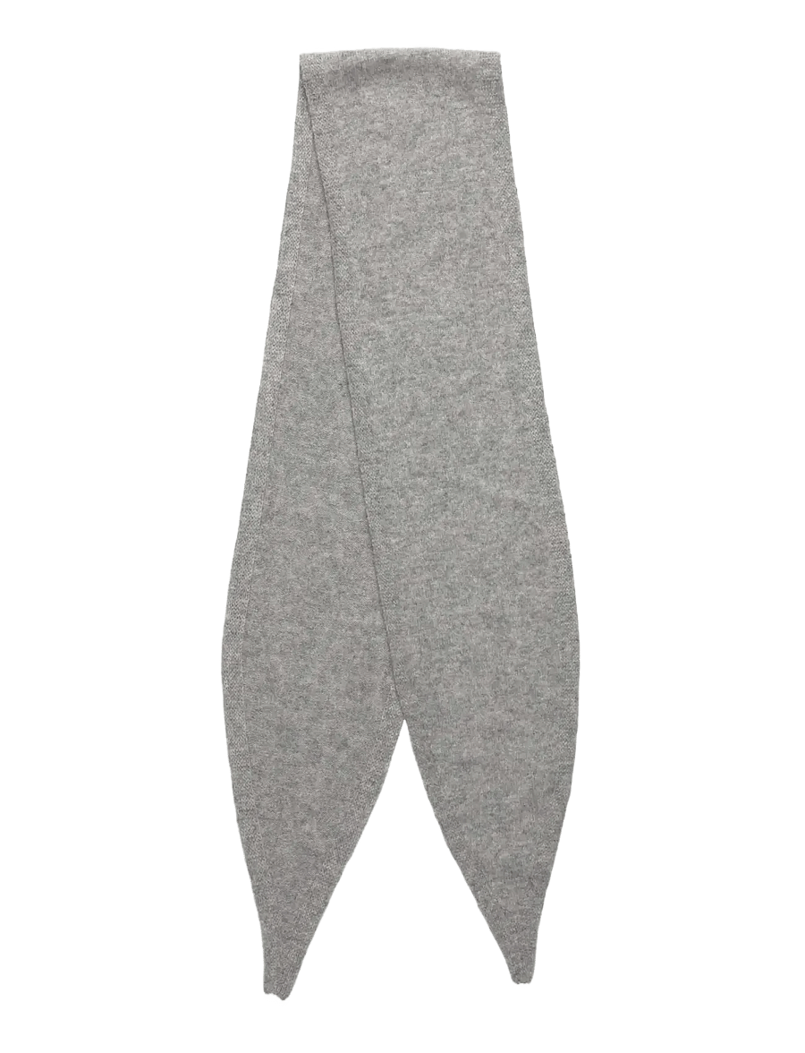 Rosemunde - RWLaica Cashmere Small Scarf - light grey melange - 0