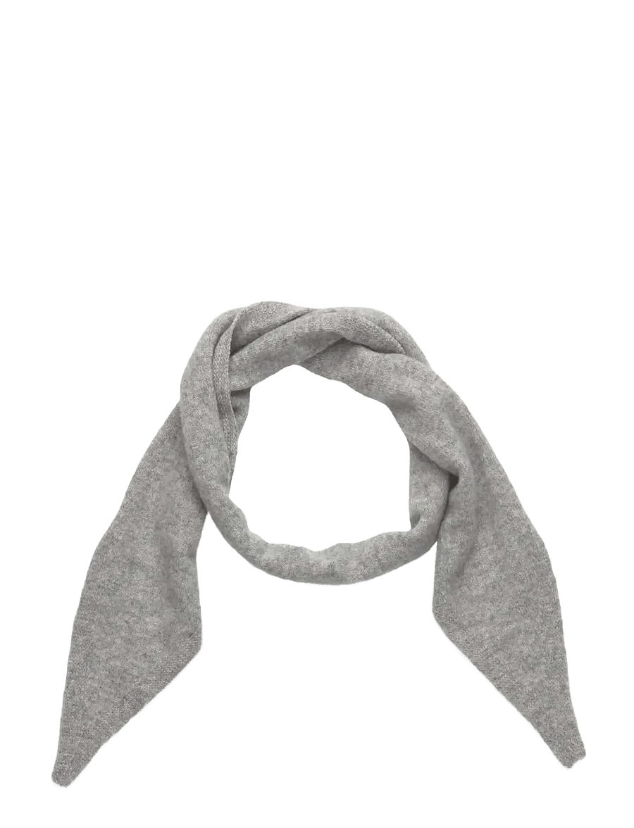 Rosemunde - RWLaica Cashmere Small Scarf - light grey melange - 1