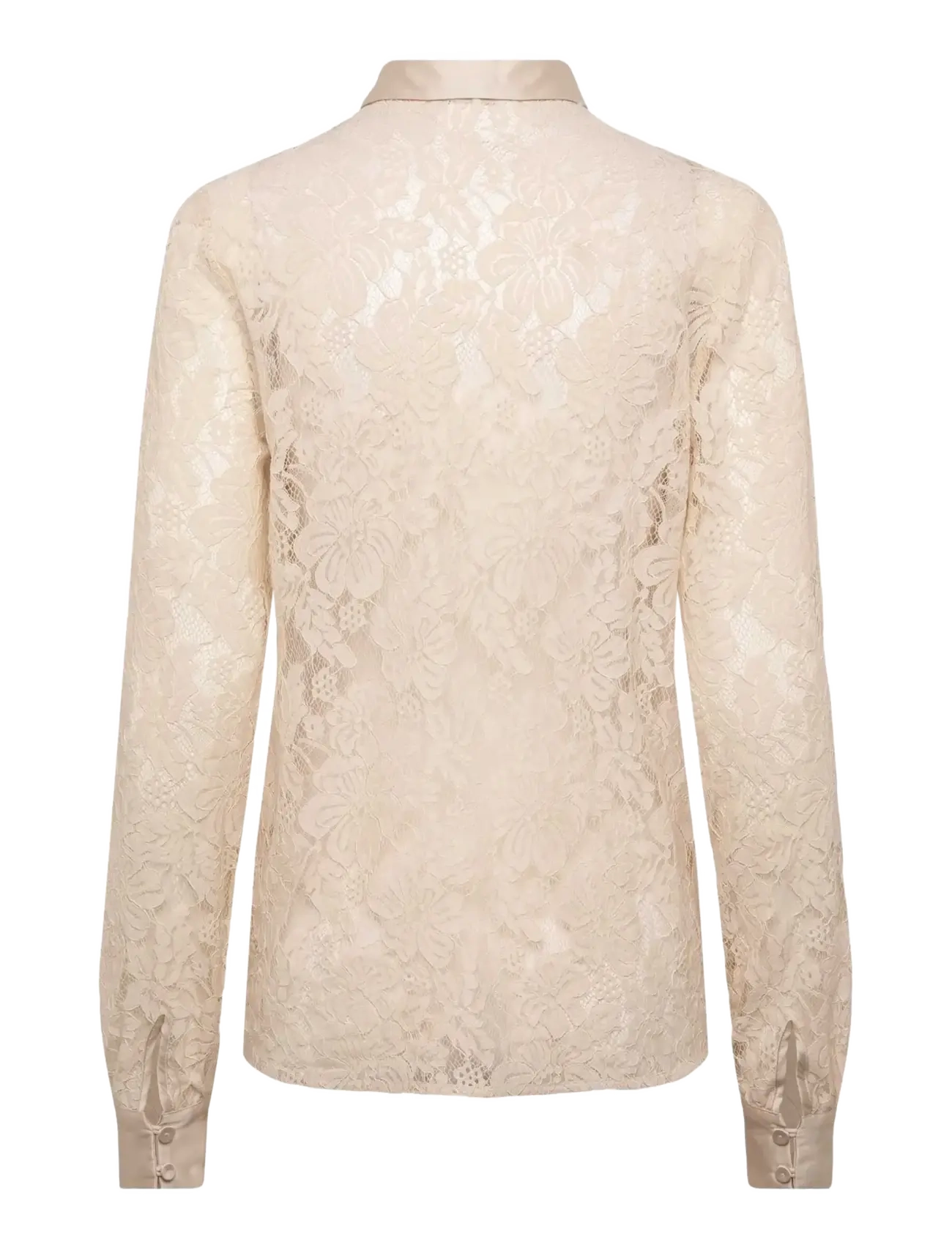 Rosemunde - RWAlice Lace LS Shirt - langärmlige hemden - rainy day - 2
