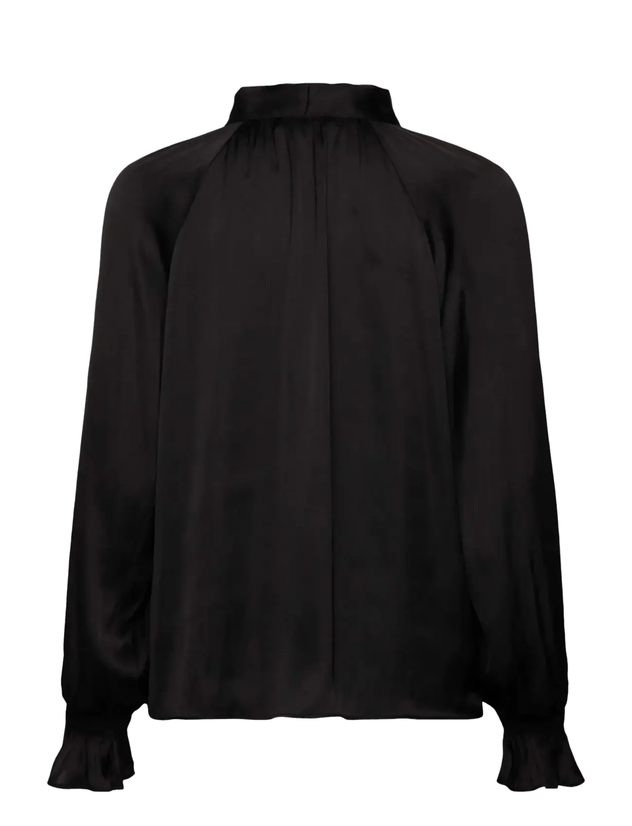 Rosemunde - RWMessina LS Tie Blouse - black - 1