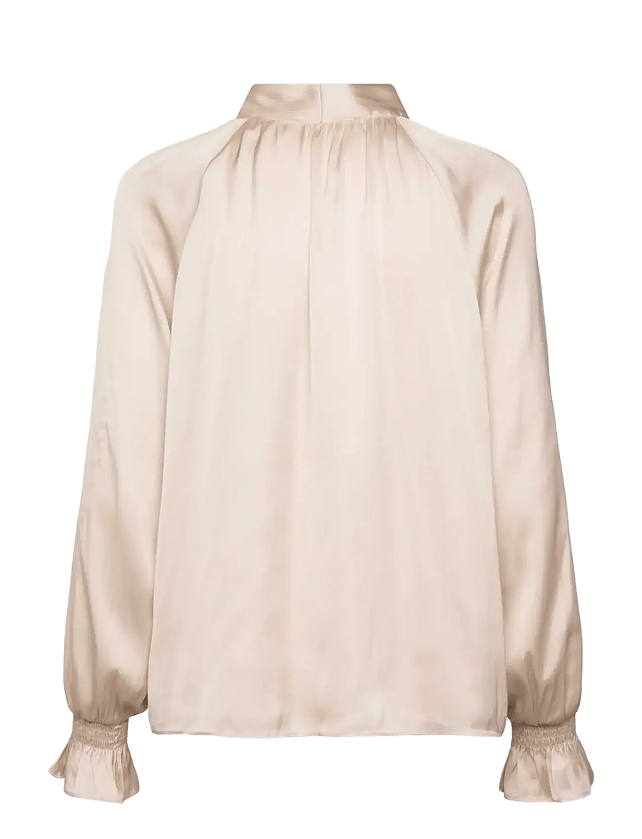 Rosemunde - RWMessina LS Tie Blouse - rainy day - 1