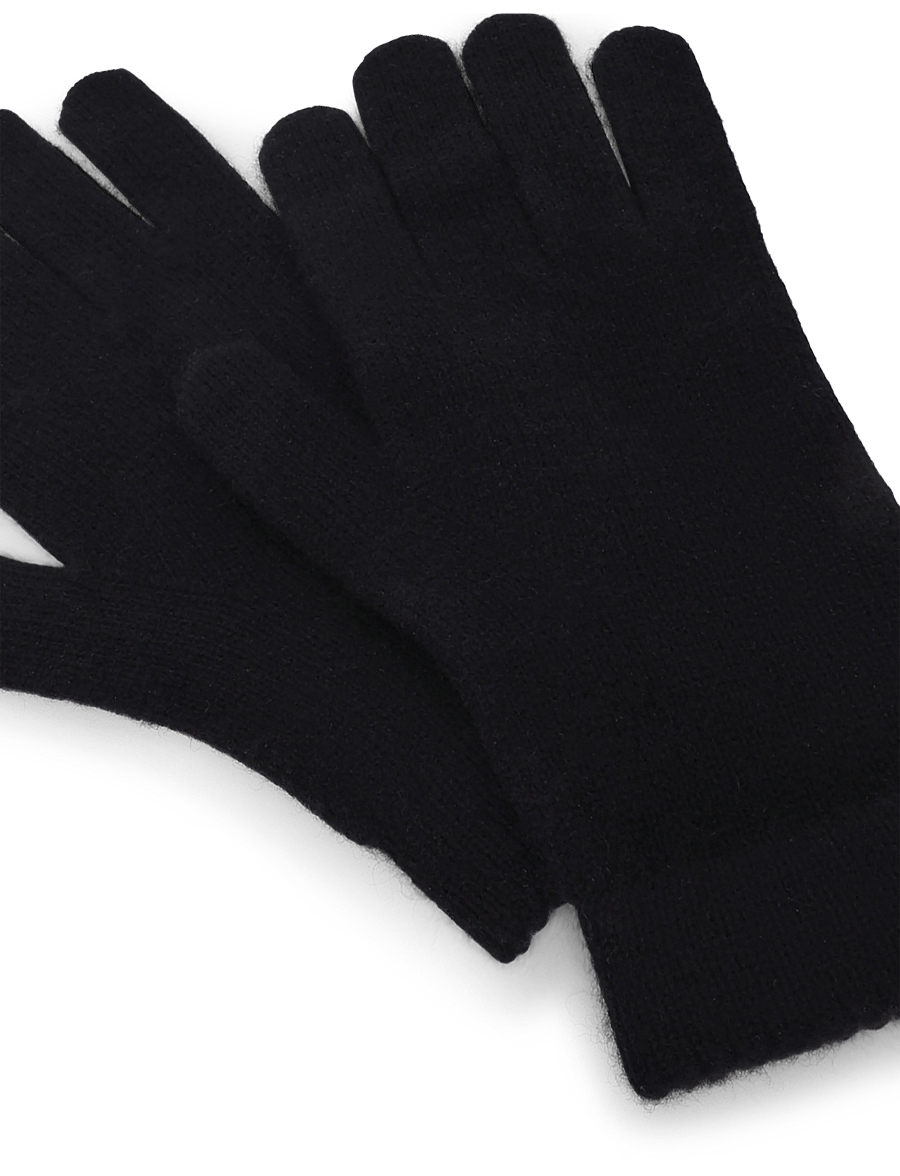Rosemunde - RWLaica Cashmere Gloves - kashmir - black - 2