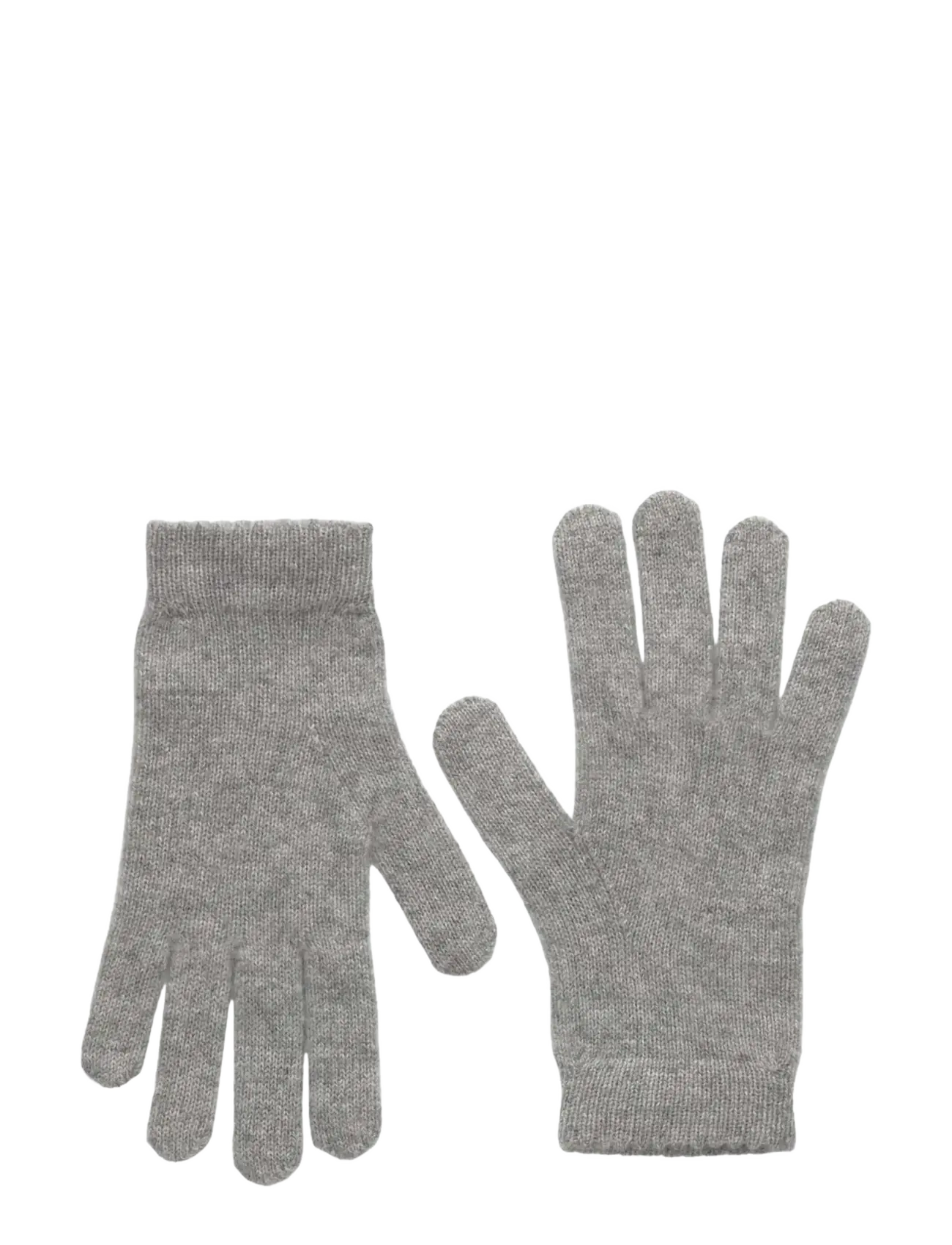 Rosemunde Rwlaica Cashmere Gloves, Kvinder, Cashmere Handsker, Grå, Str: M/L