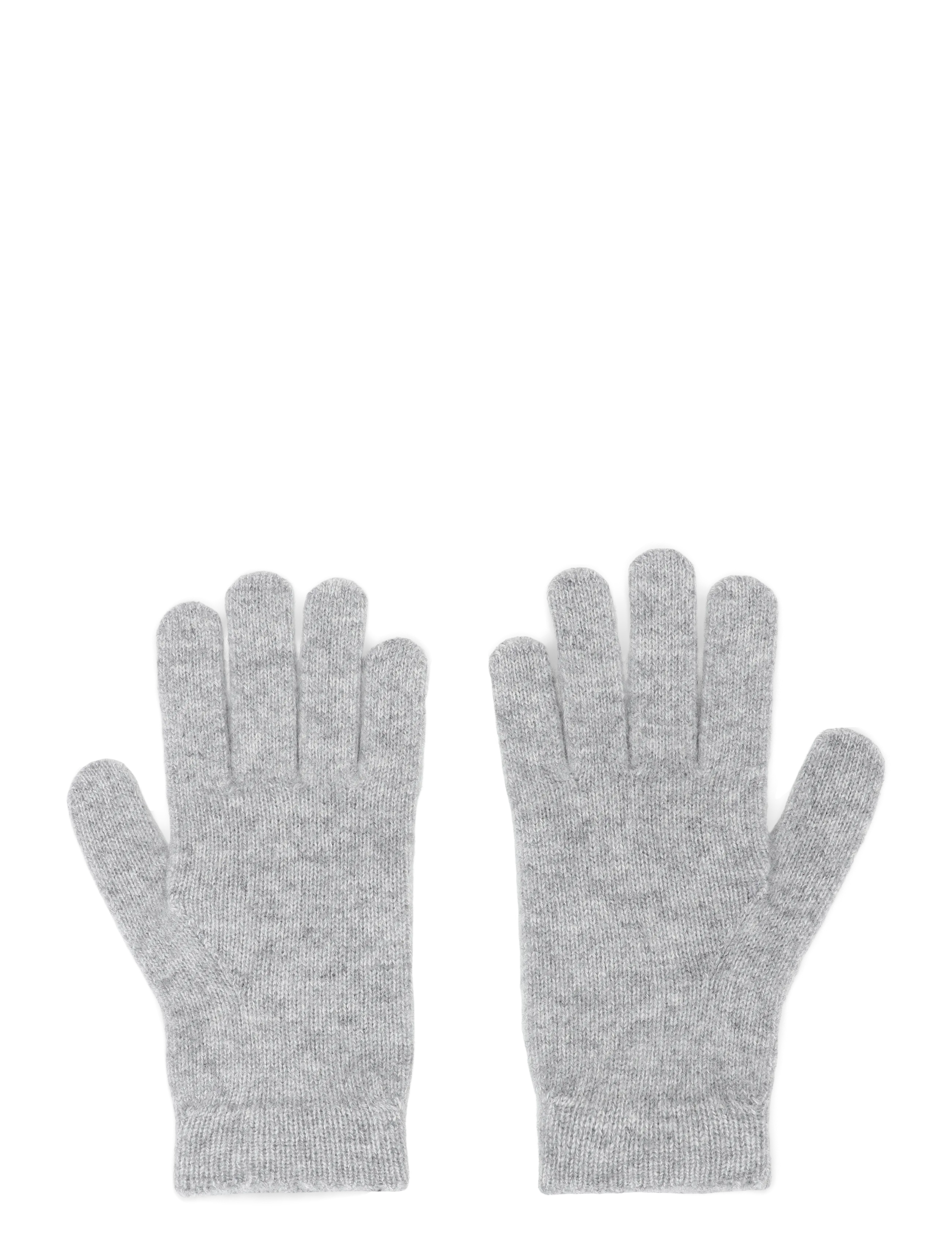 Rosemunde - RWLaica Cashmere Gloves - accessories - light grey melange - 1