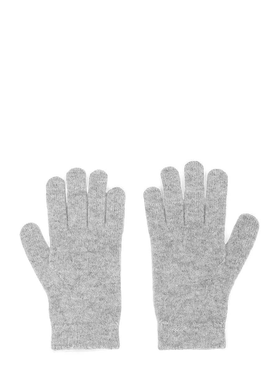 Rosemunde - RWLaica Cashmere Gloves - cashmere - light grey melange - 1