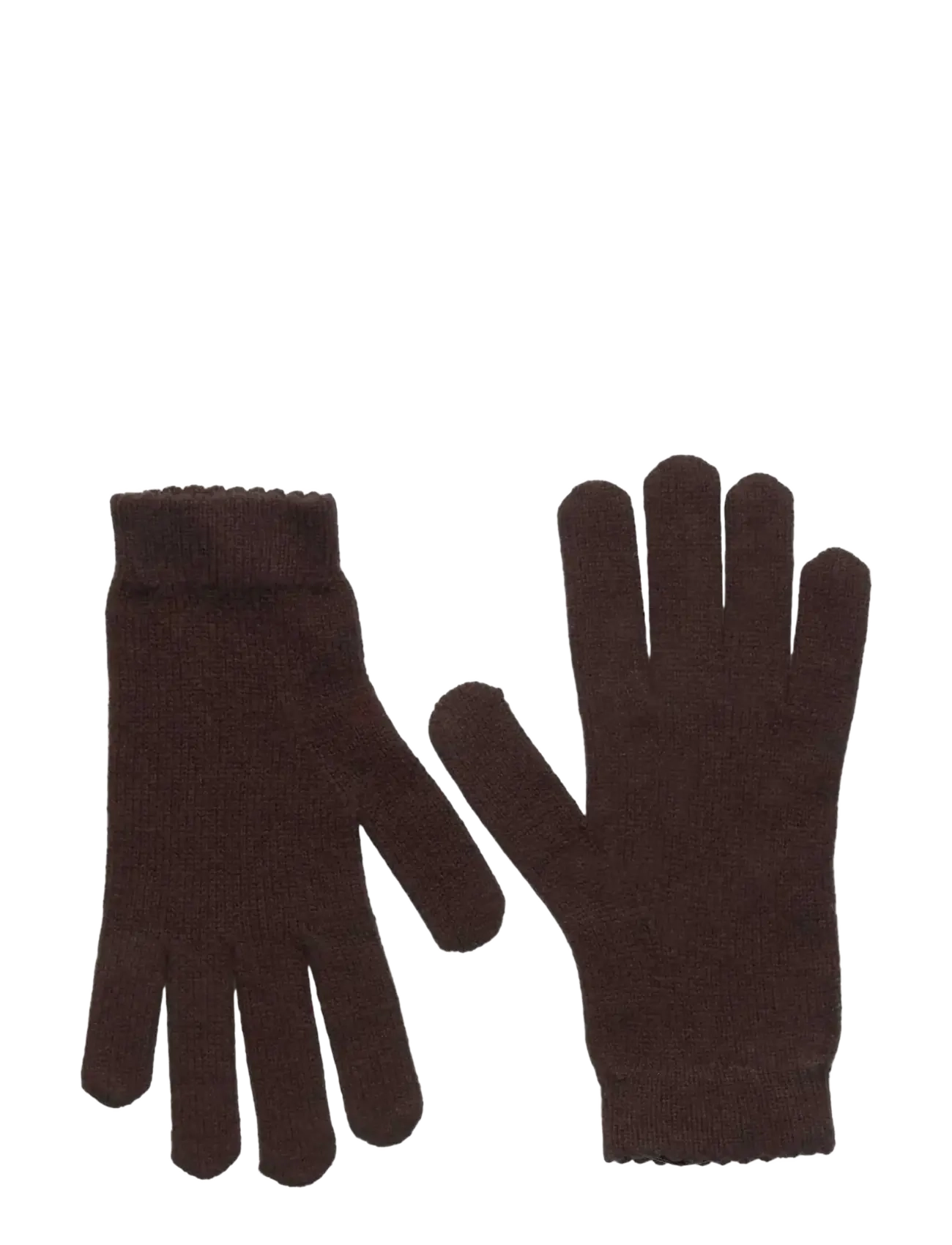 Rosemunde Rwlaica Cashmere Gloves, Kvinder, Cashmere Handsker, Brun, Str: M/L