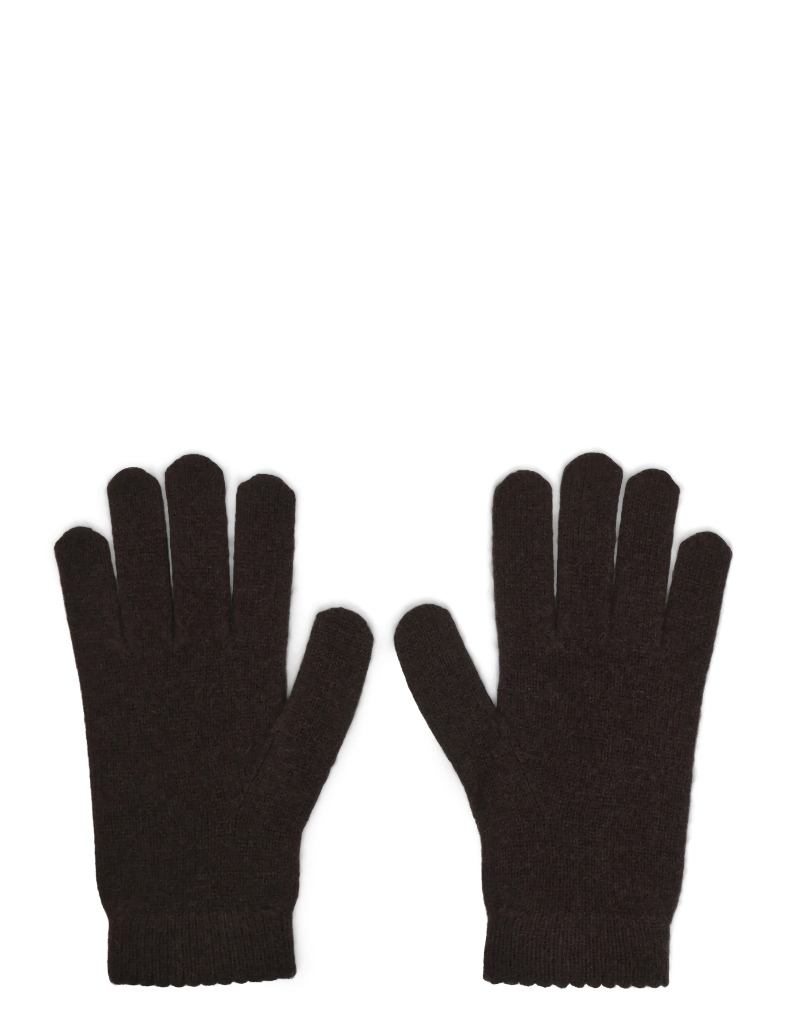 Rosemunde Rwlaica Cashmere Gloves, Kvinder, Cashmere Handsker, Brun, Str: M/L