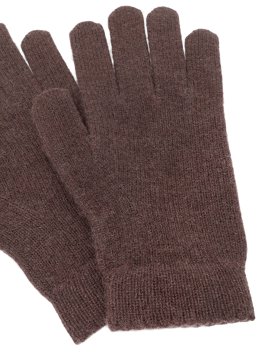 Rosemunde - RWLaica Cashmere Gloves - cashmere - walnut - 2