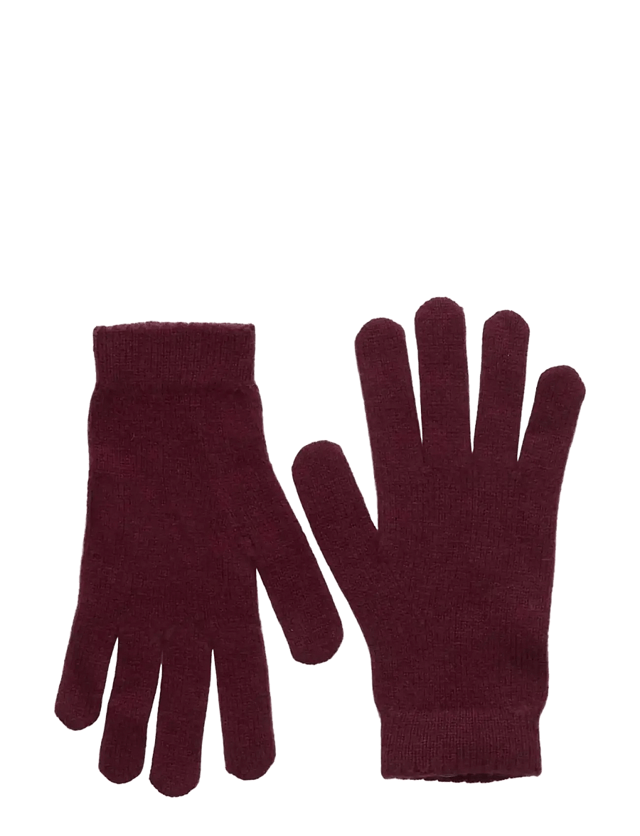 Rosemunde - RWLaica Cashmere Gloves - cashmere - windsor wine - 0