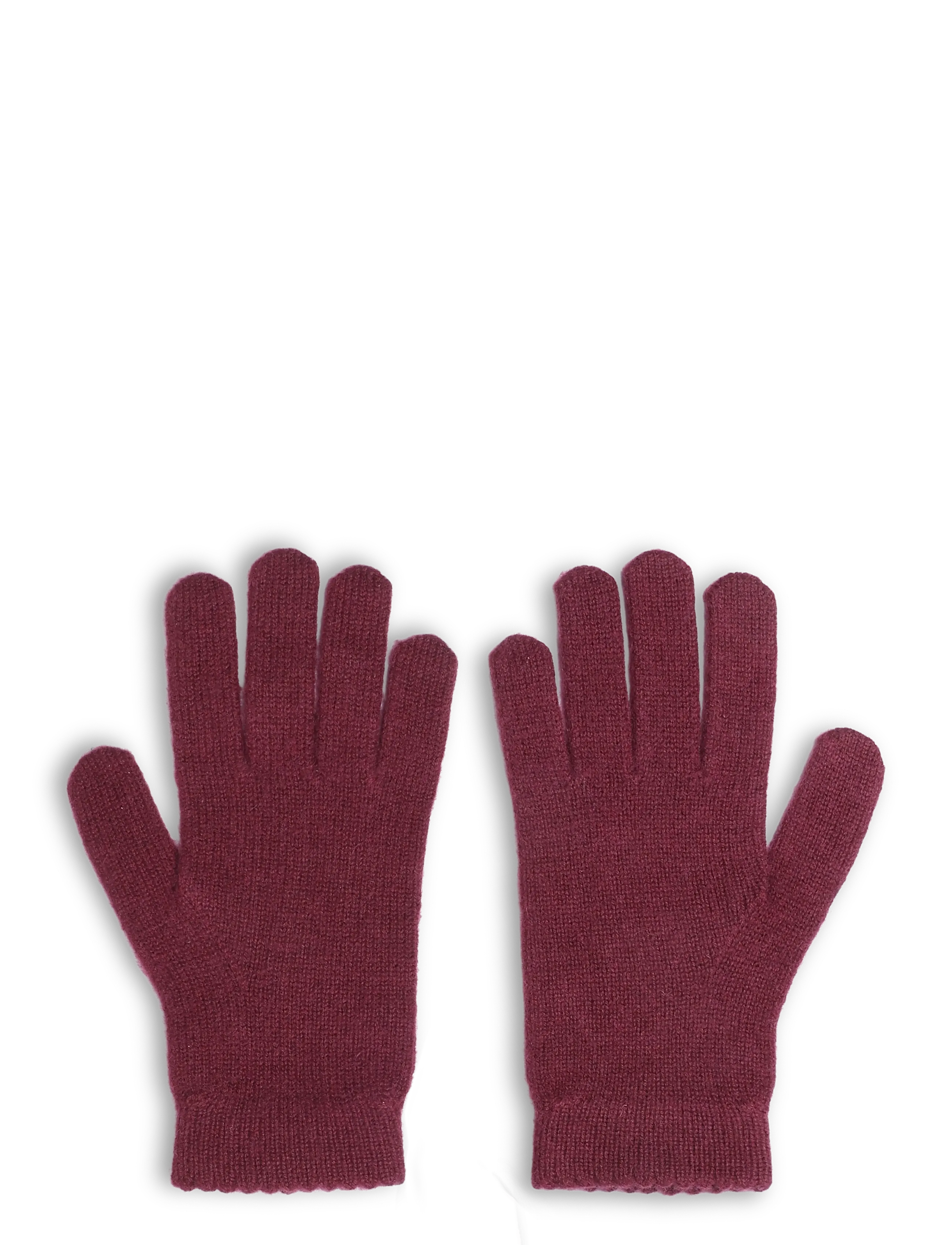 Rosemunde - RWLaica Cashmere Gloves - accessories - windsor wine - 1