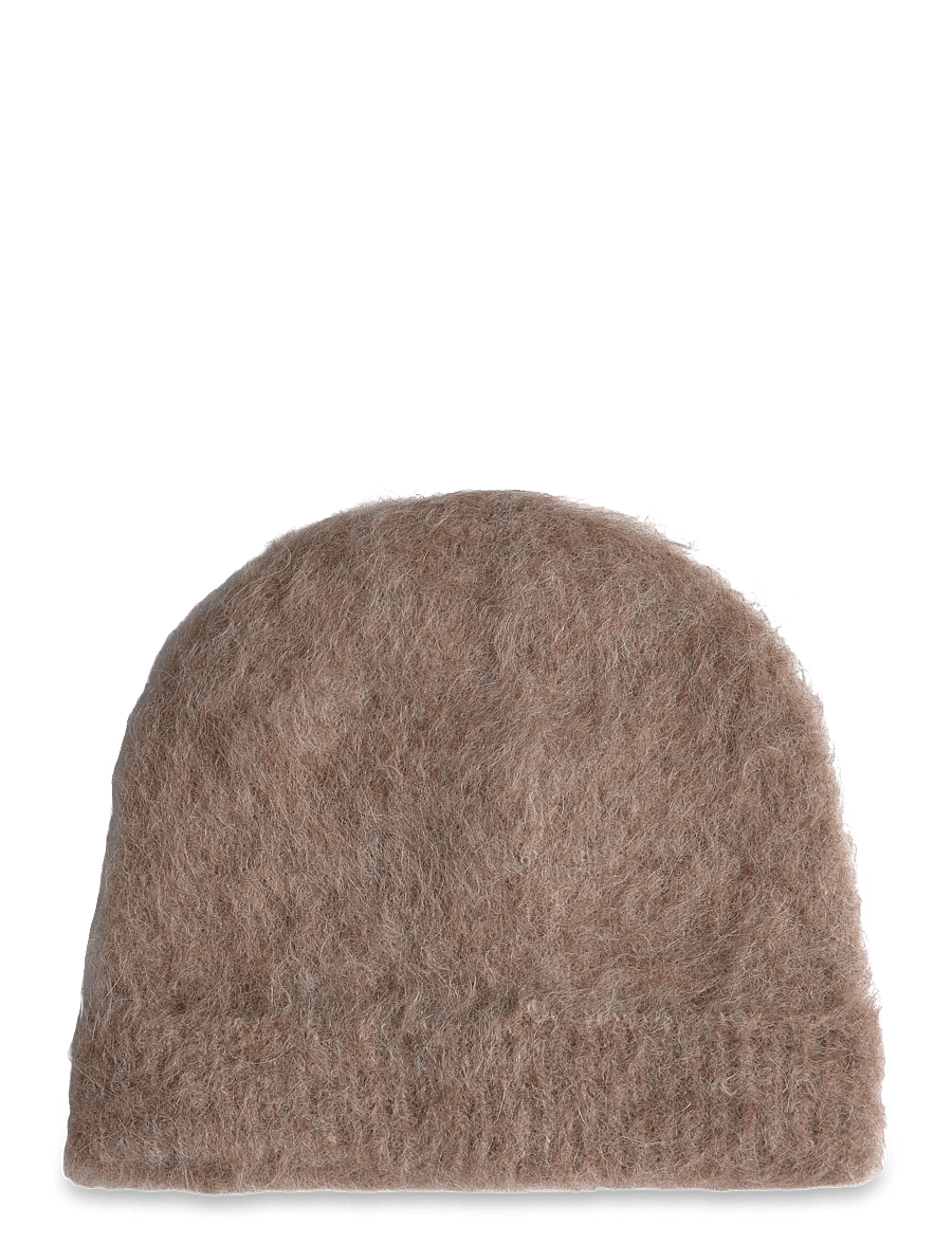 Rosemunde - RWFurry Alpaca Hat - mützen - brown grey mel - 0