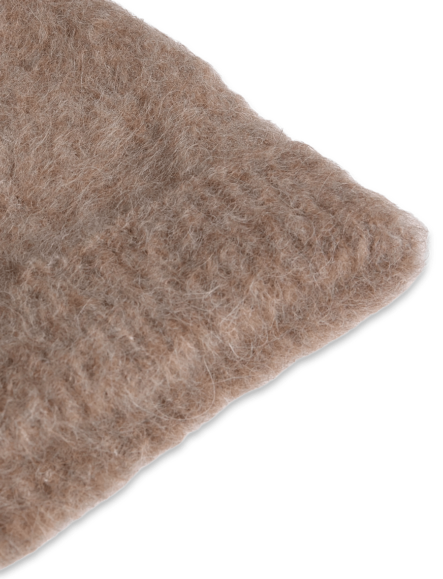 Rosemunde - RWFurry Alpaca Hat - mützen - brown grey mel - 2
