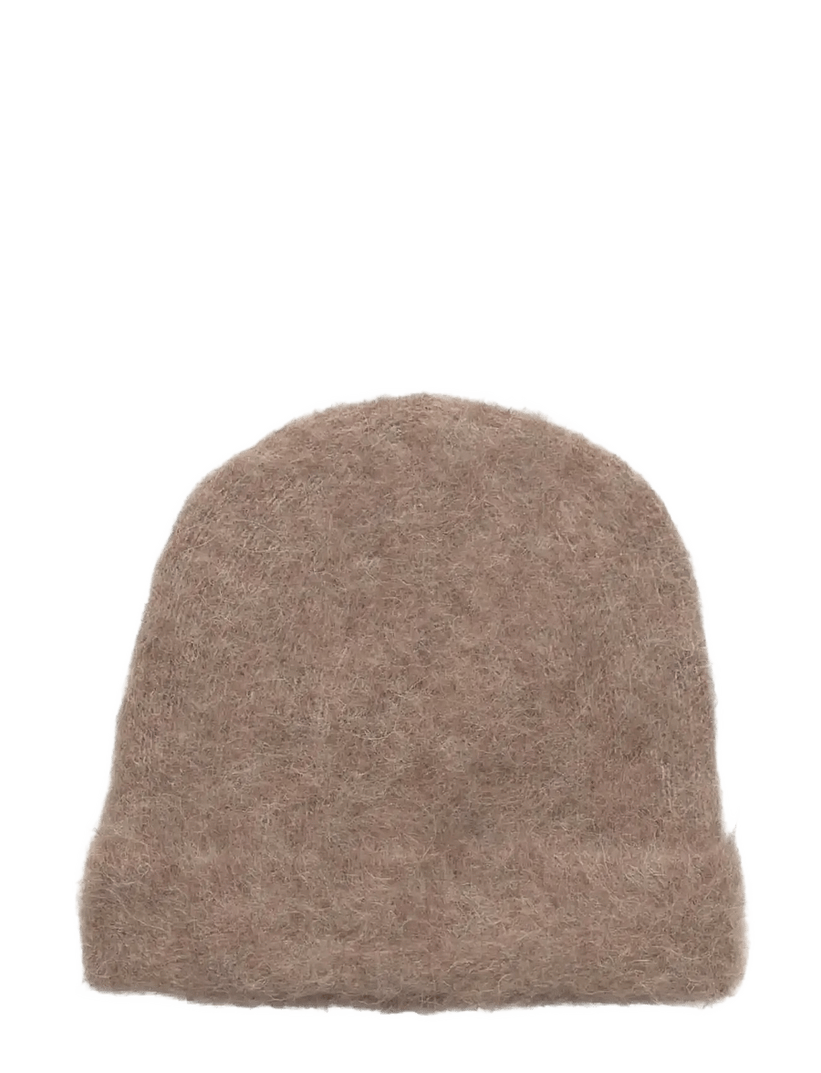 Rosemunde - RWFurry Alpaca Hat - oat melange - 0