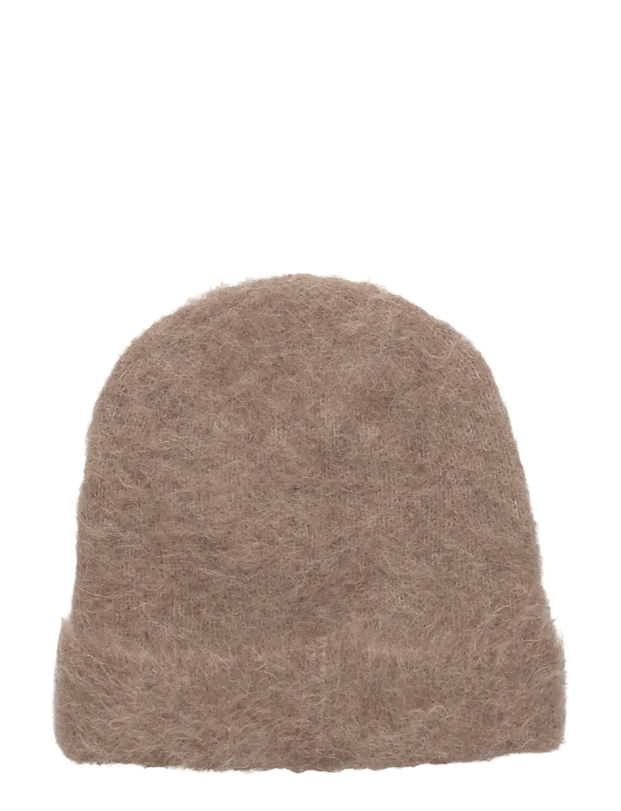 Rosemunde - RWFurry Alpaca Hat - oat melange - 1