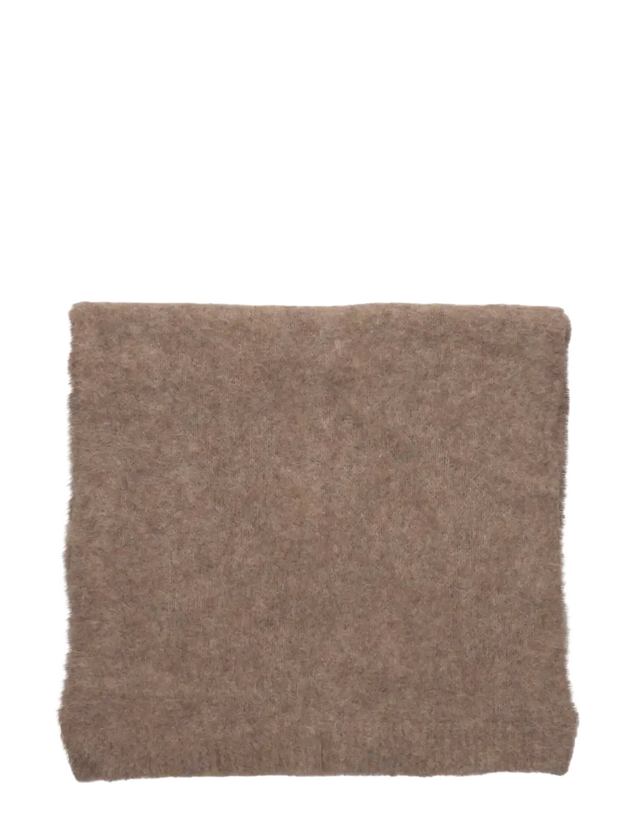 Rosemunde - RWFurry Alpaca Scarf - talvesallid - brown grey mel - 1