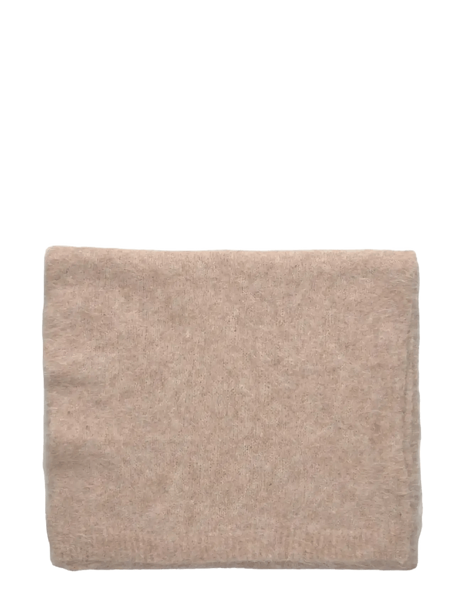 Rosemunde - RWFurry Alpaca Scarf - oat melange - 2