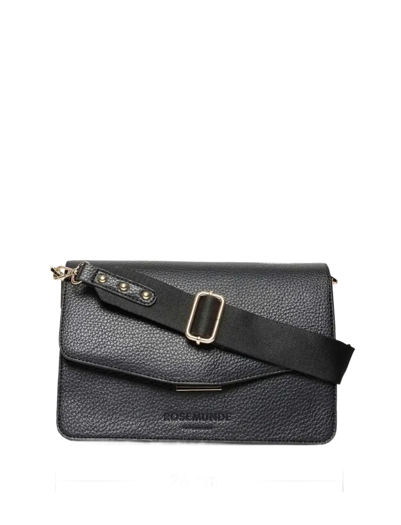 Rosemunde - RBMunich Small Shoulder Bag - Õlakotid - black gold - 3