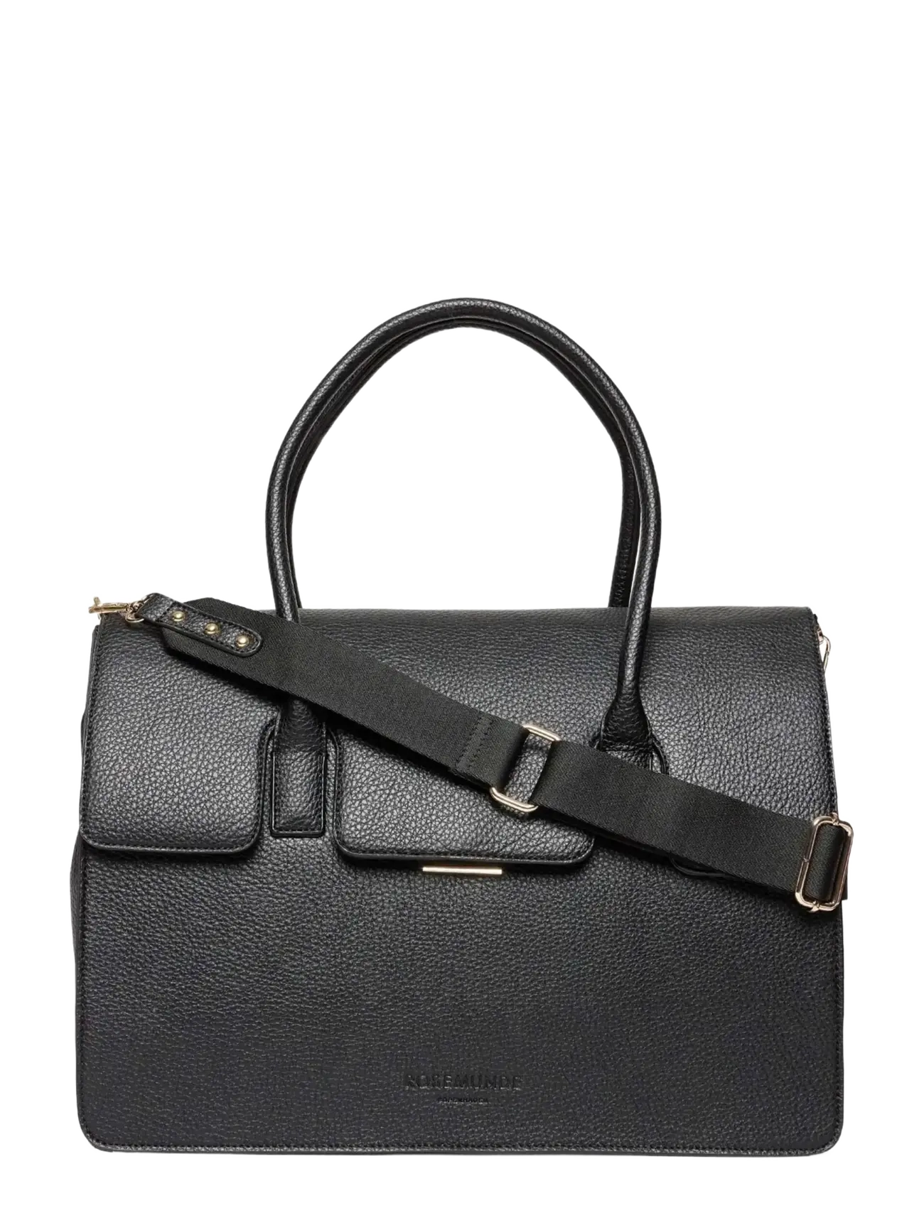 Rosemunde RBMunich Large Shoulder Bag - Inspiratsioon - BLACK GOLD / black