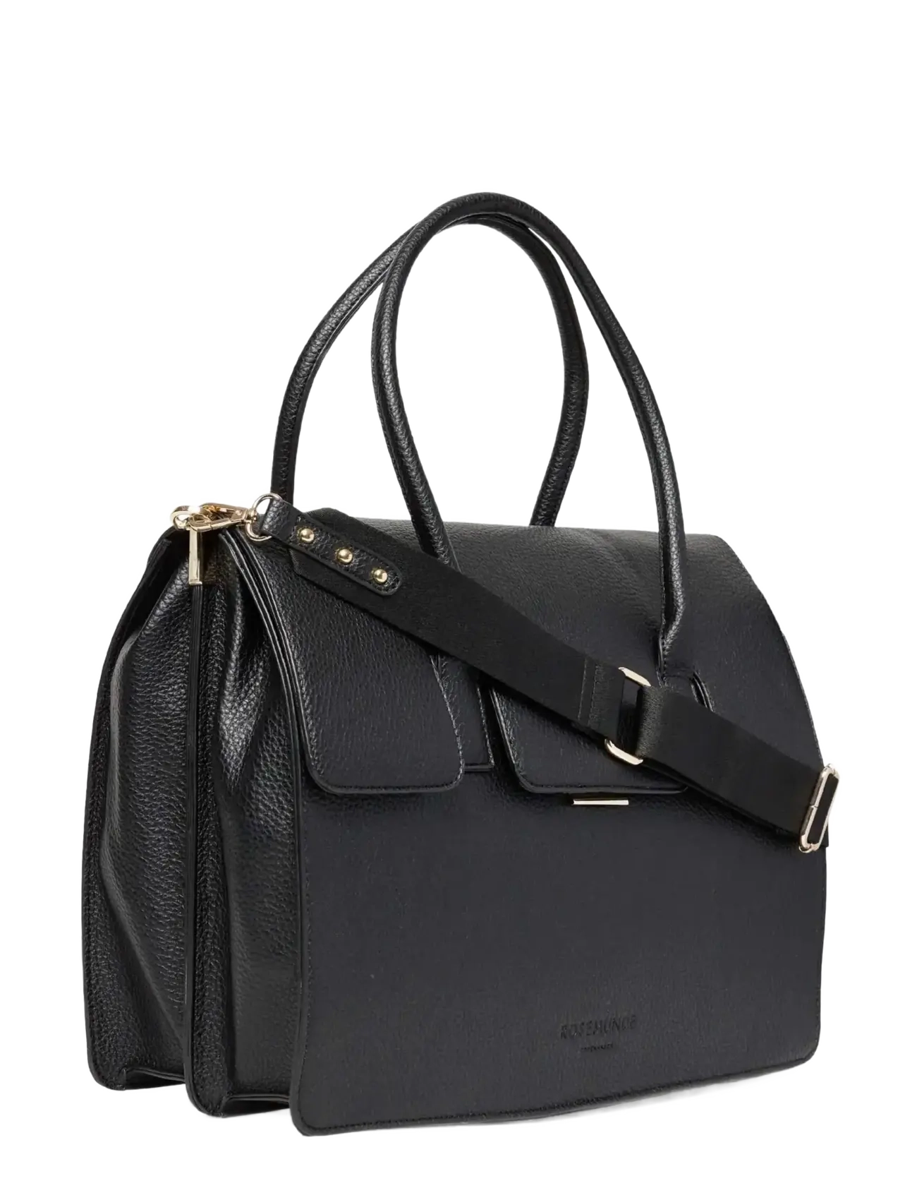 Rosemunde - RBMunich Large Shoulder Bag - Õlakotid - black gold - 2