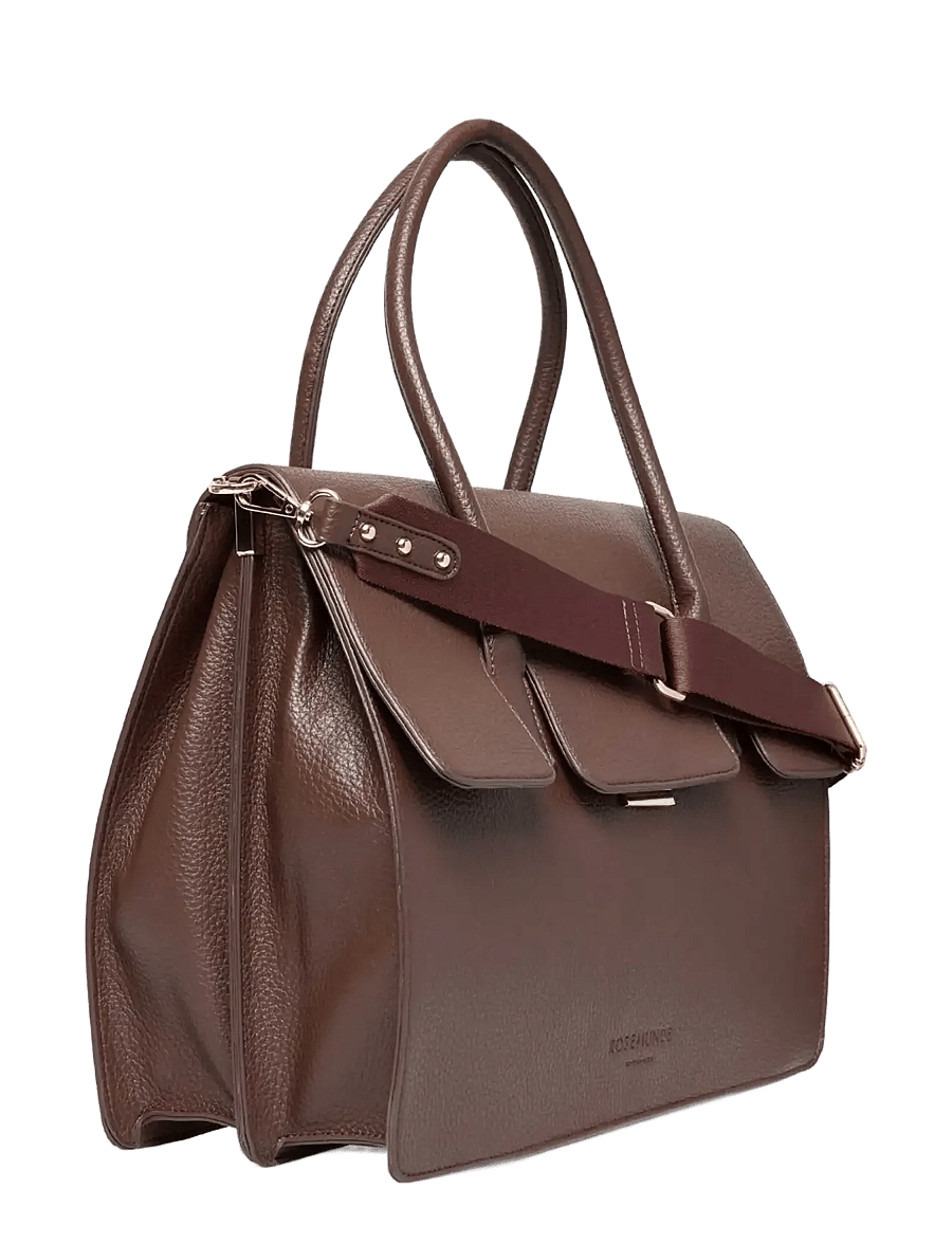 Rosemunde - RBMunich Large Shoulder Bag - Õlakotid - dark chocolate gold - 2
