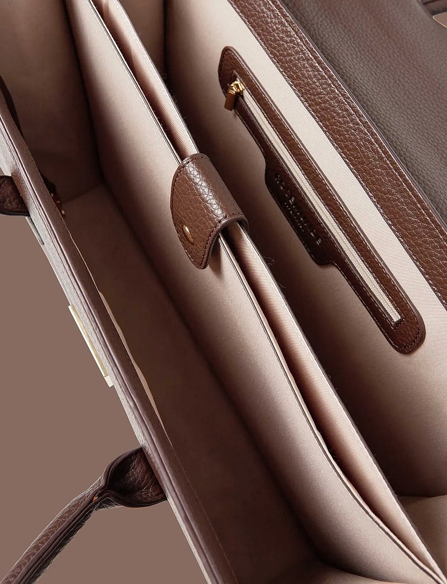 Rosemunde - RBMunich Large Shoulder Bag - Õlakotid - dark chocolate gold - 3