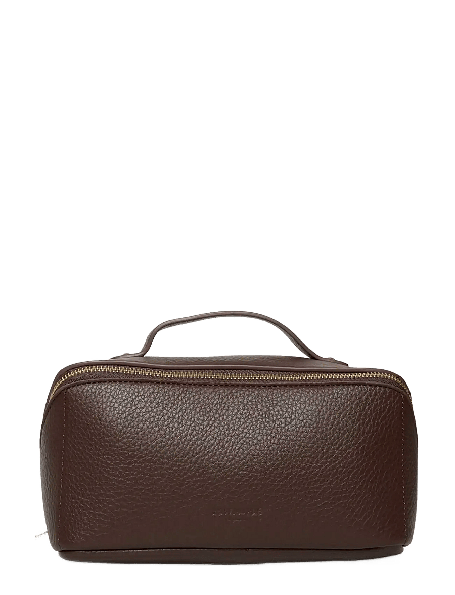 Rosemunde - RBMunich Cosmetic Case - kosmeetikakotid - dark chocolate gold - 0