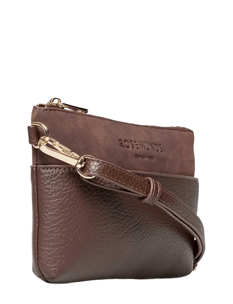 Rosemunde - RBMunich Mix Small Clutch - umhängetaschen - dark chocolate gold - 2