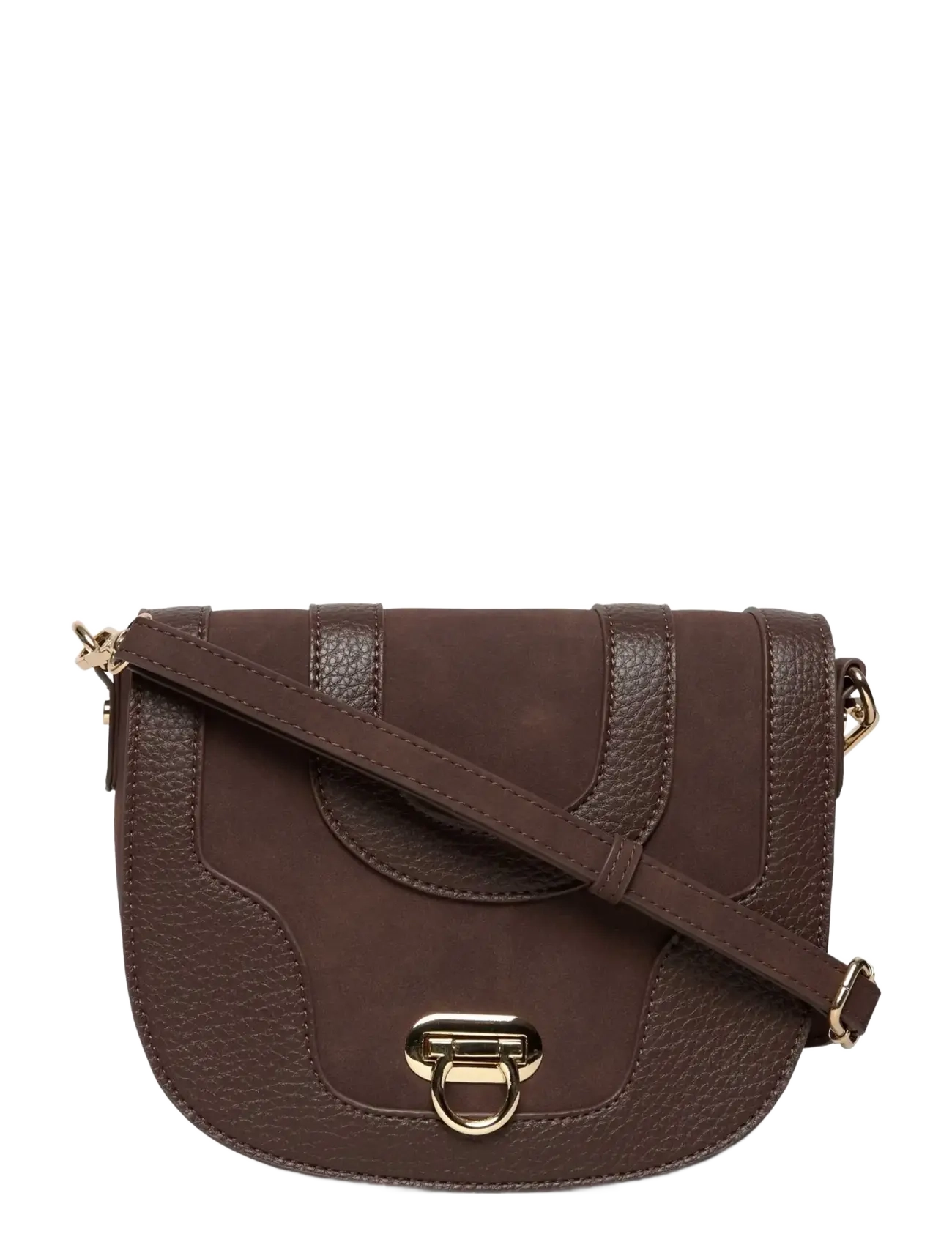 Rosemunde RBMunich Mix Cross Body Bag - Kotid - DARK CHOCOLATE GOLD / brown