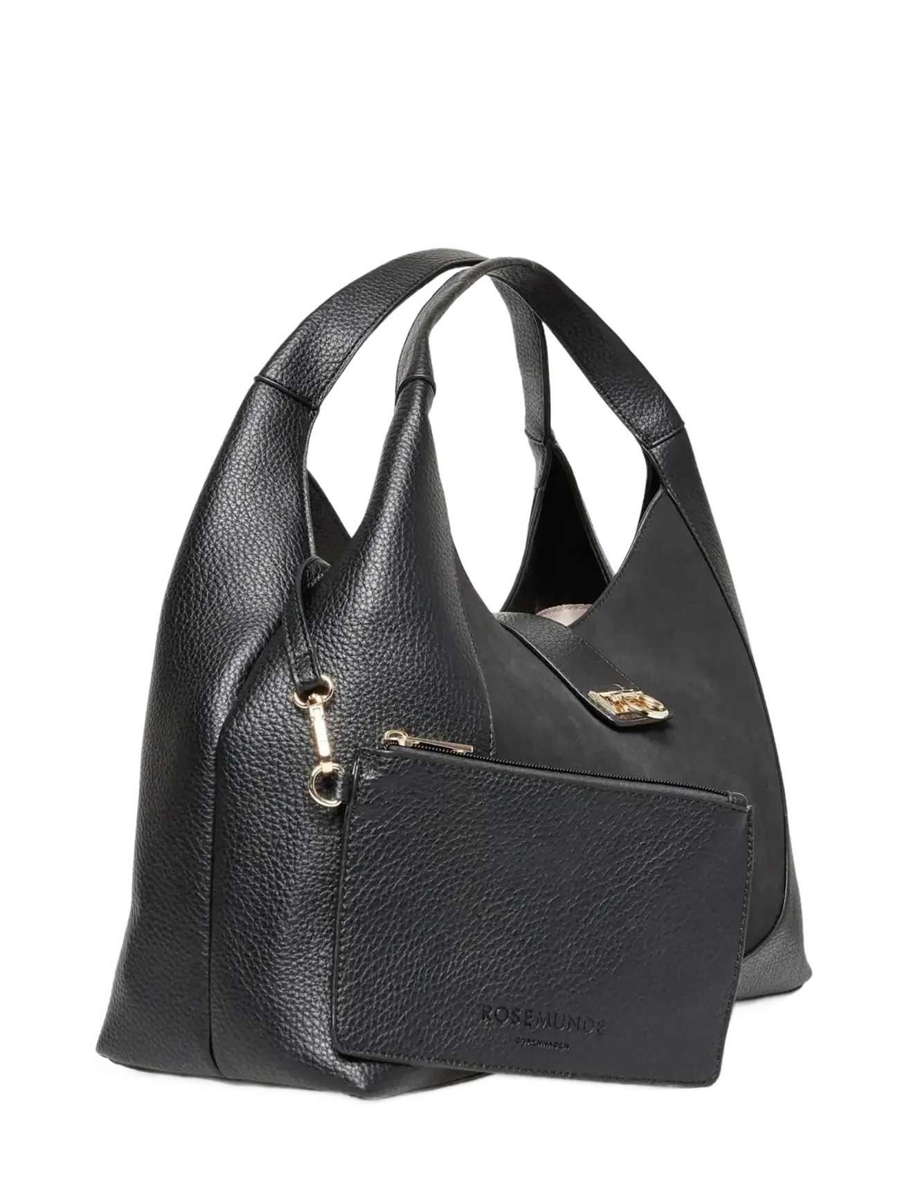 Rosemunde - RBMunich Mix 2in1 Shoulder Bag - Õlakotid - black gold - 2