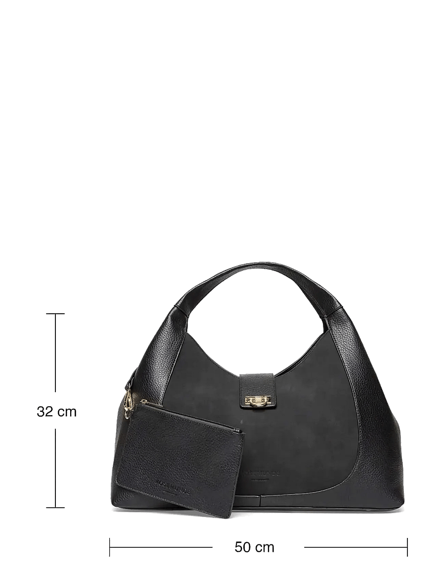 Rosemunde - RBMunich Mix 2in1 Shoulder Bag - Õlakotid - black gold - 3